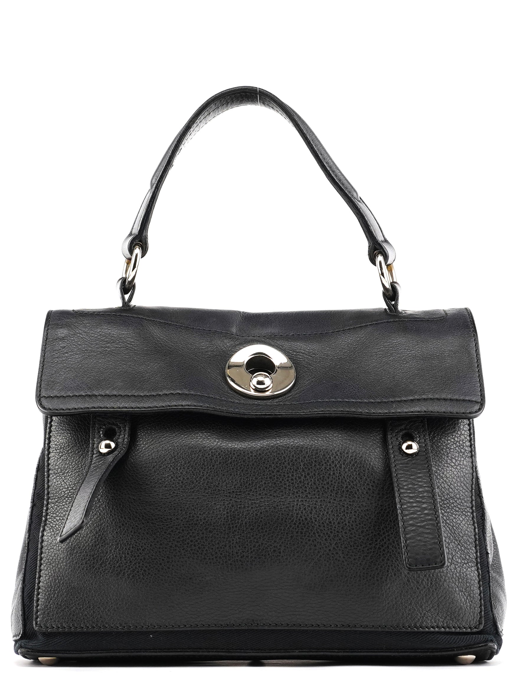 289278 Black Leather Muse Two Bag