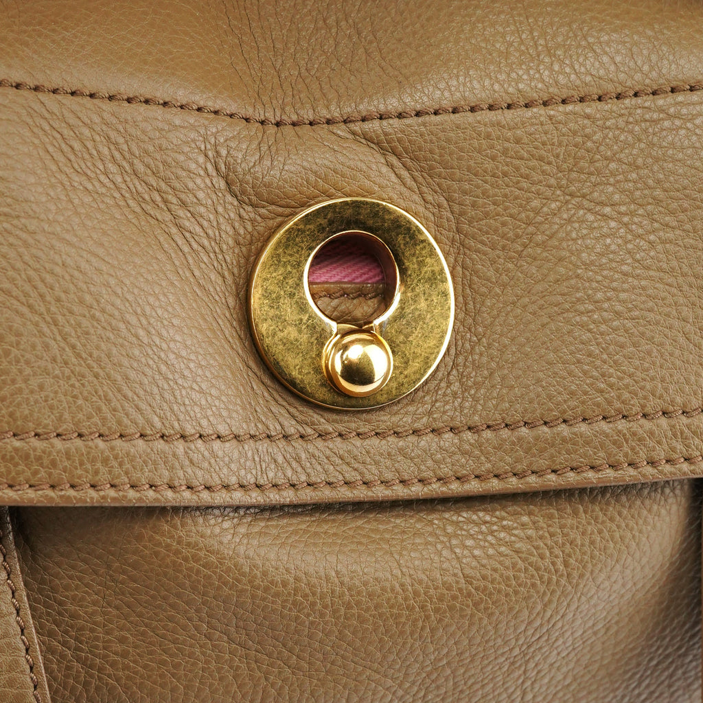 289278 Olive Green Pink Muse Two 2-Way Bag