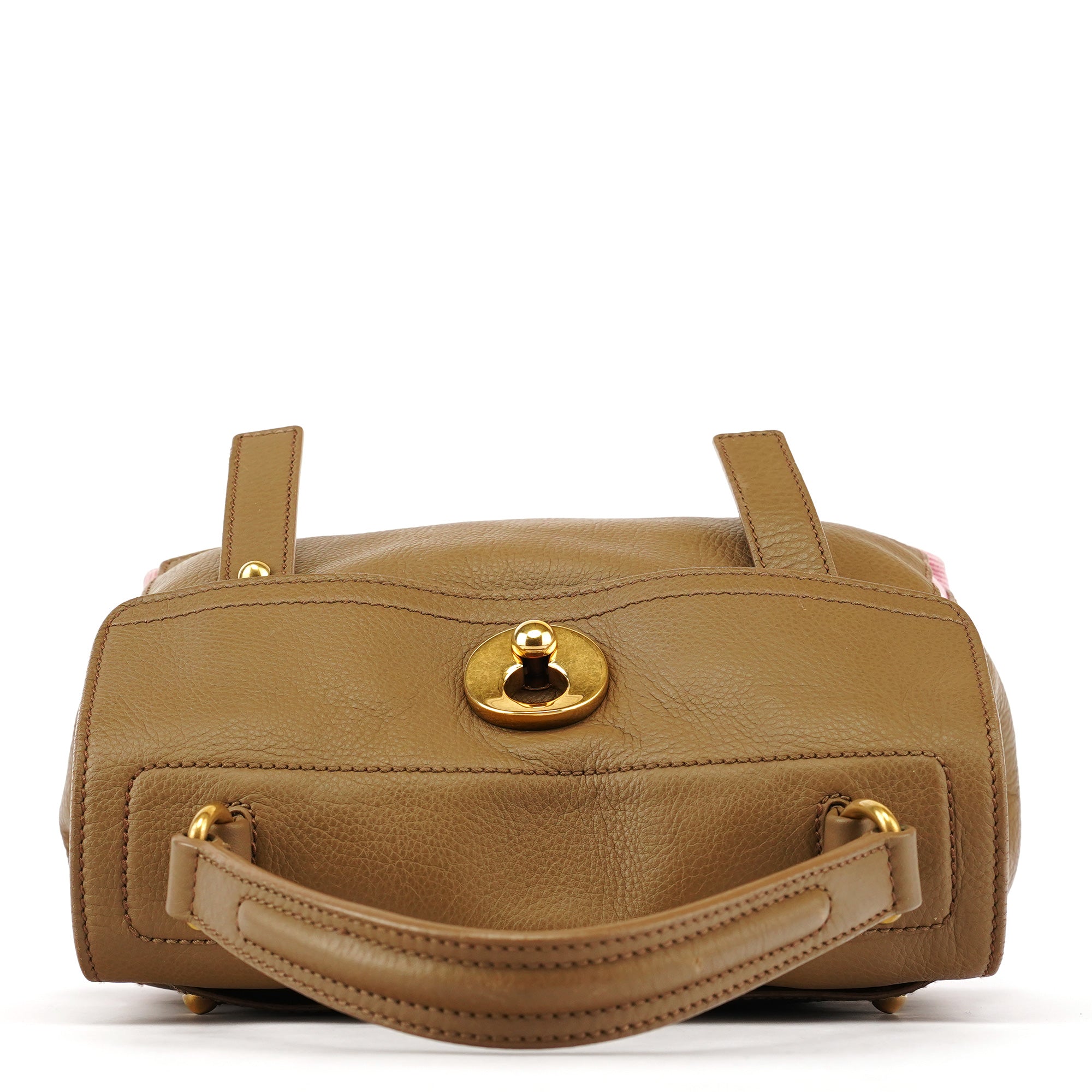 289278 Olive Green Pink Muse Two 2-Way Bag