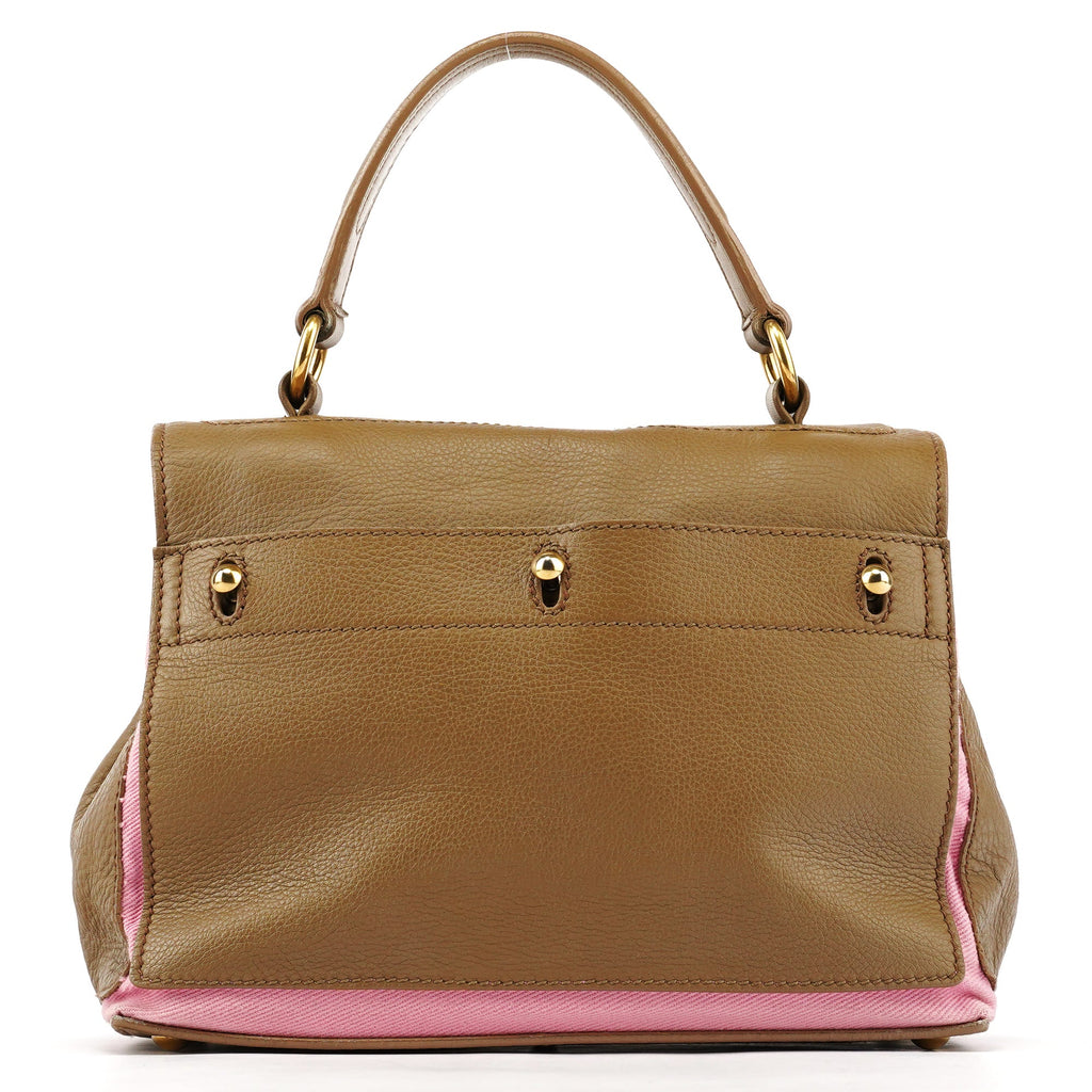 289278 Olive Green Pink Muse Two 2-Way Bag