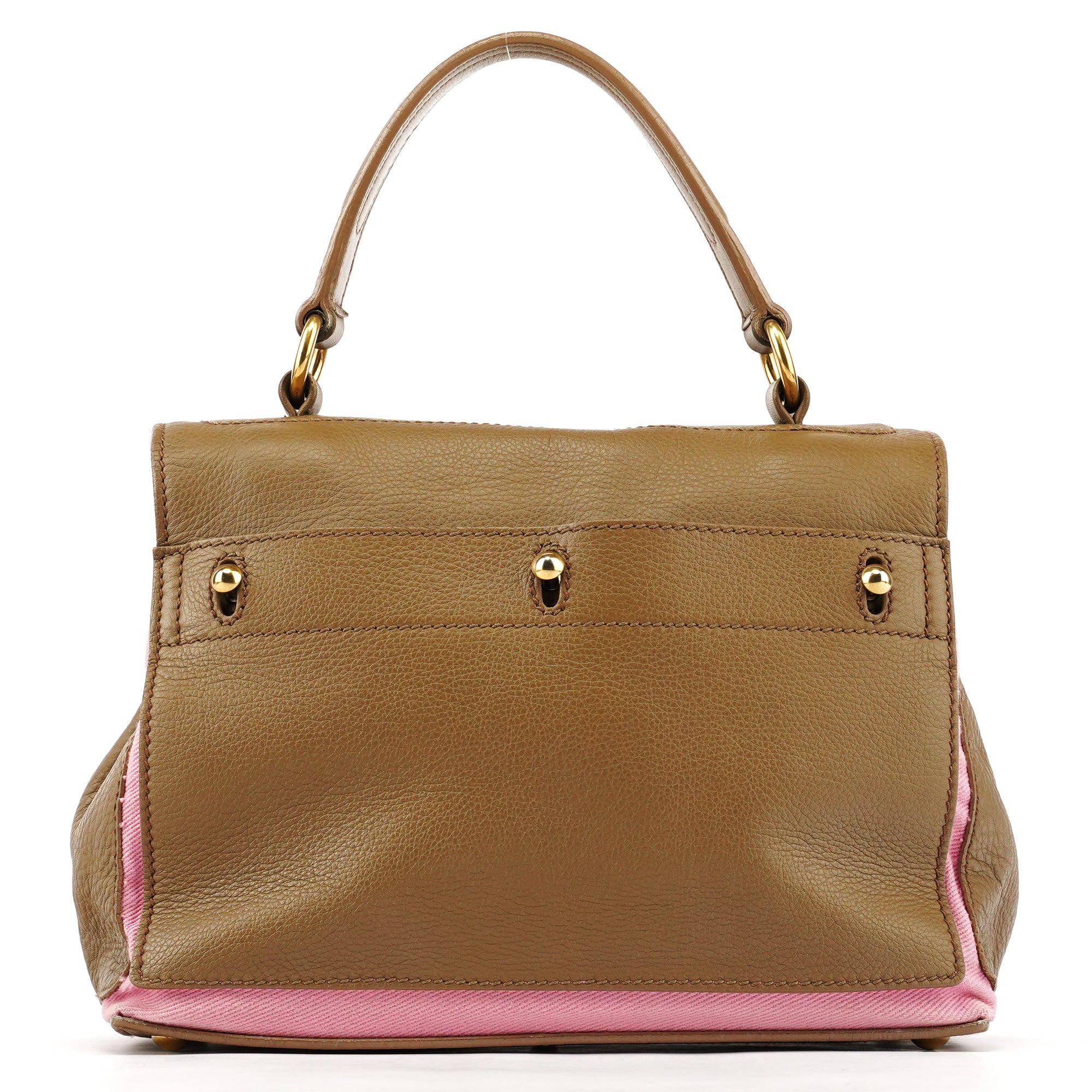 289278 Olive Green Pink Muse Two 2-Way Bag