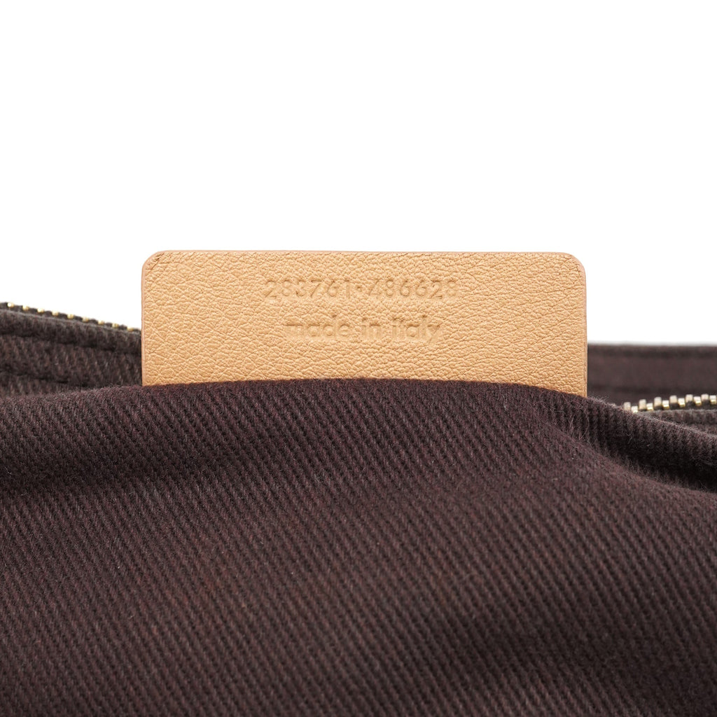 Beige Brown Leather Muse Two 2-Way Bag