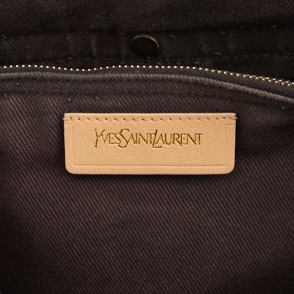 Beige Brown Leather Muse Two 2-Way Bag