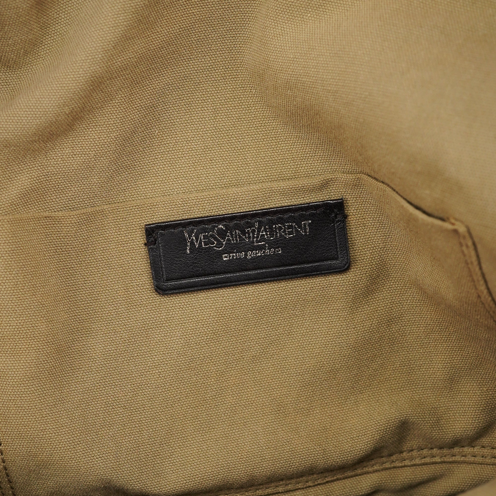 Beige Brown Raffia Downtown Tote Bag