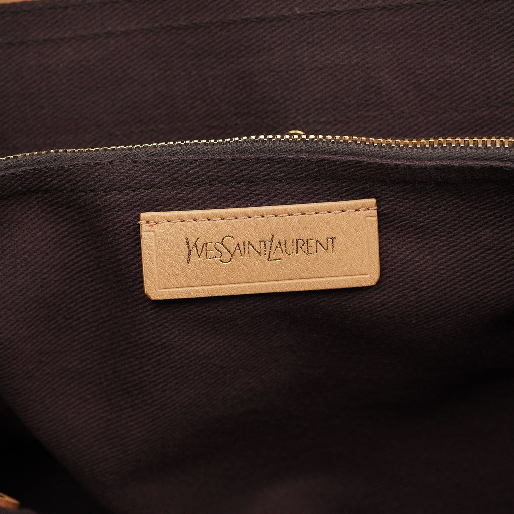 Beige Leather Muse Two 2-Way Bag