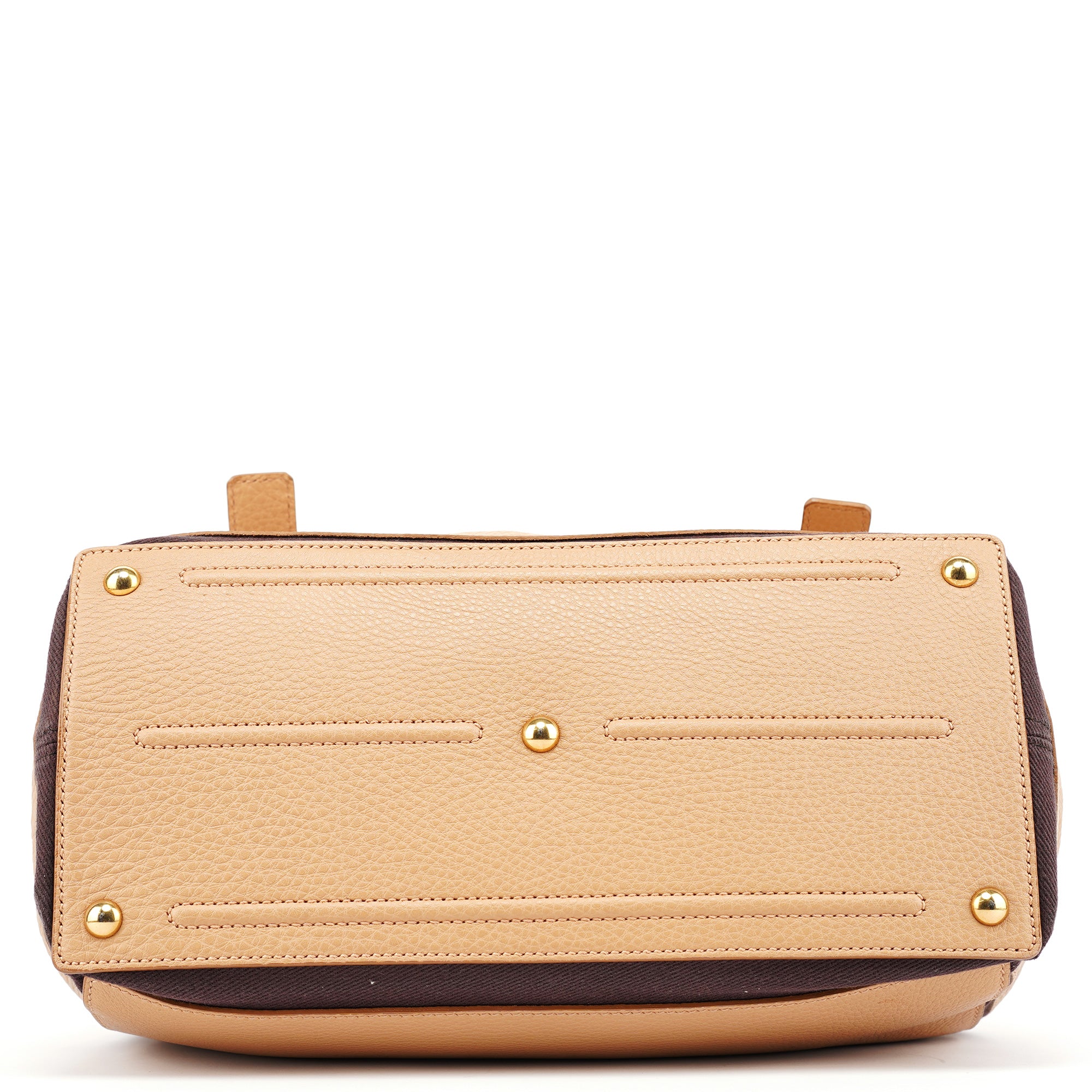 Beige Leather Muse Two 2-Way Bag