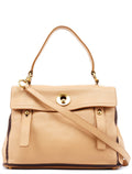 Beige Leather Muse Two 2-Way Bag