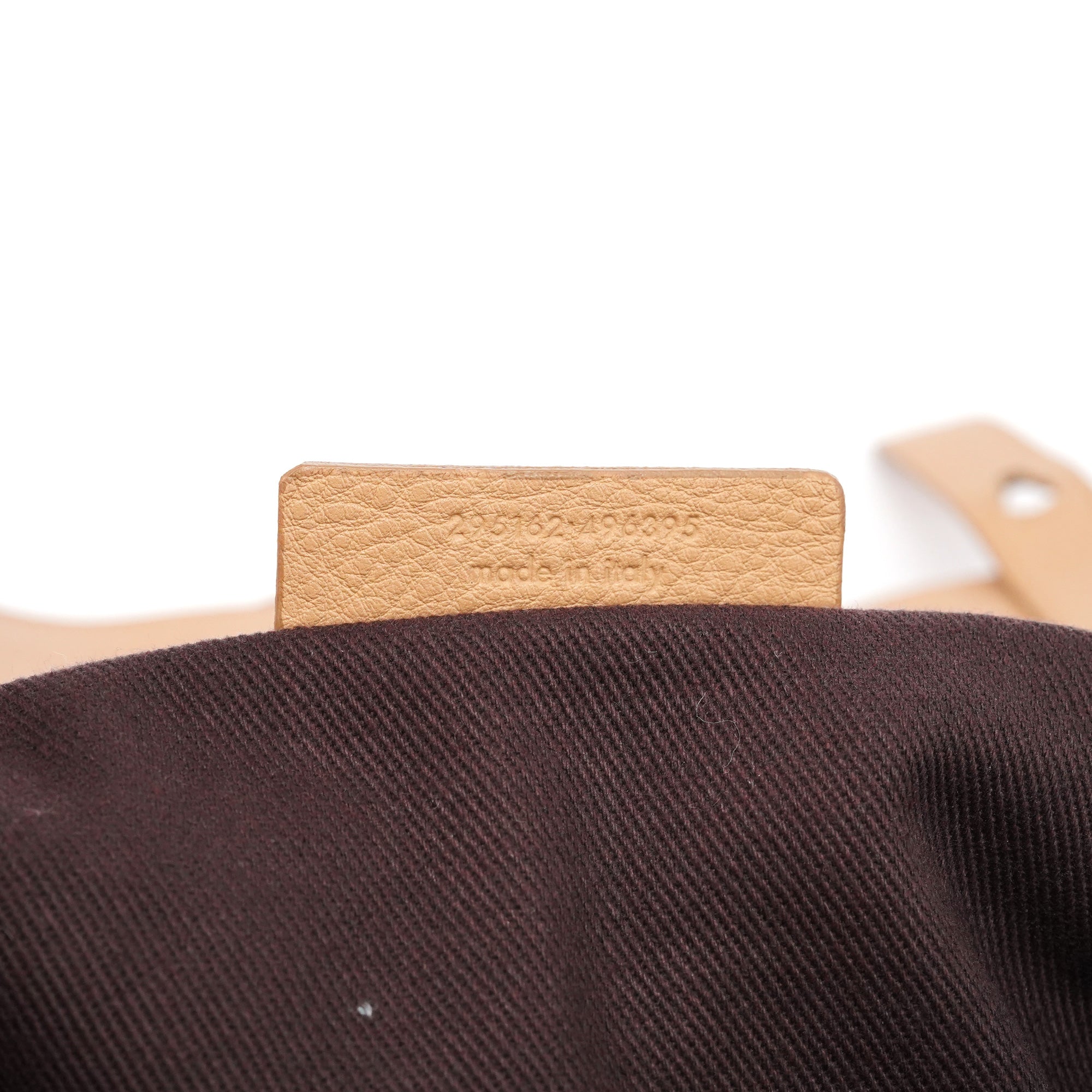 Beige Leather Muse Two 2-Way Bag