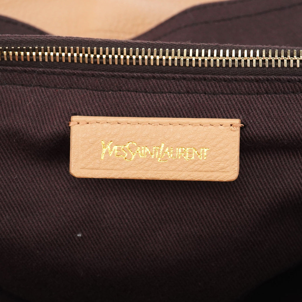Beige Leather Muse Two 2-Way Bag