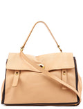 Beige Leather Muse Two 2-Way Bag