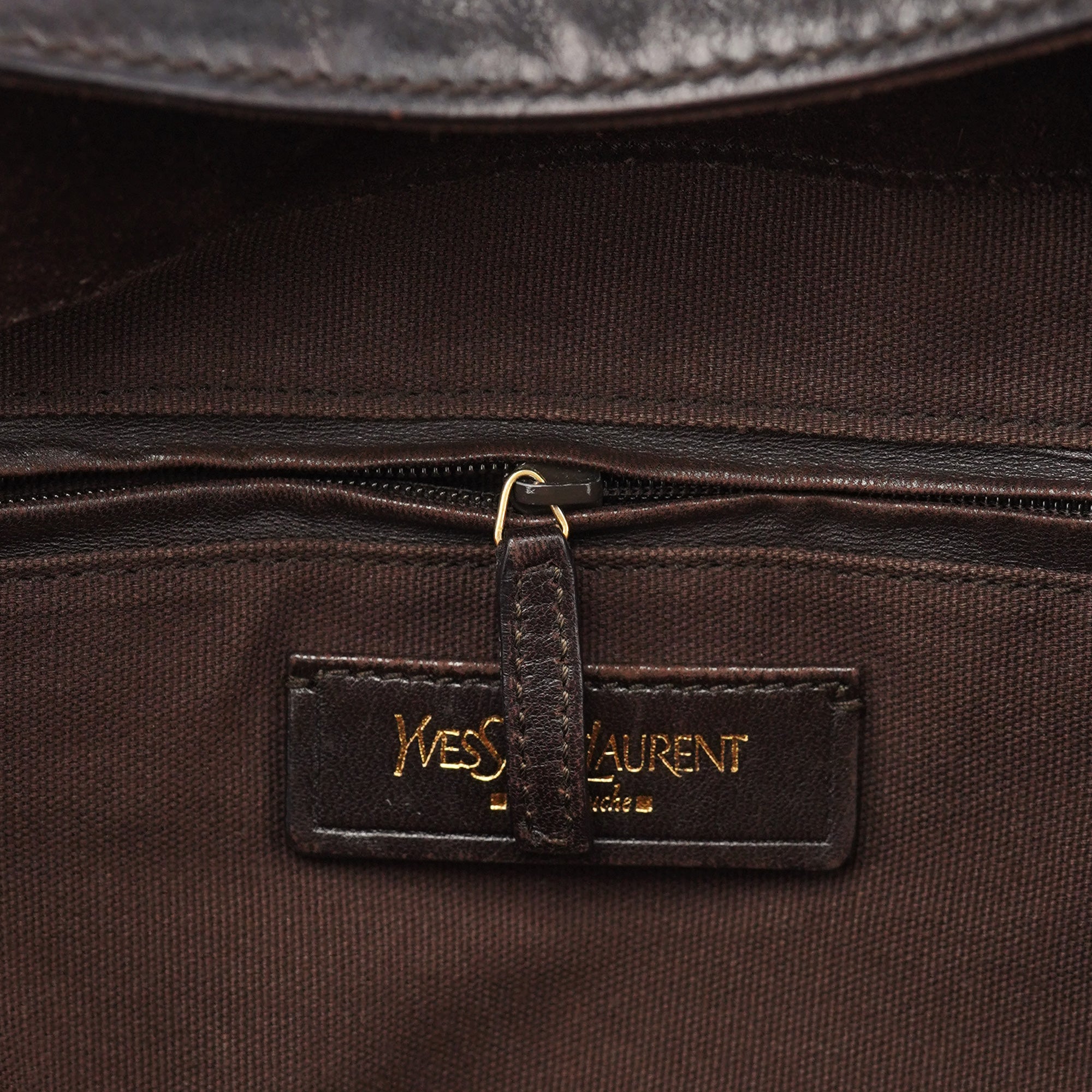 Black Calfskin Downtown Tote Bag