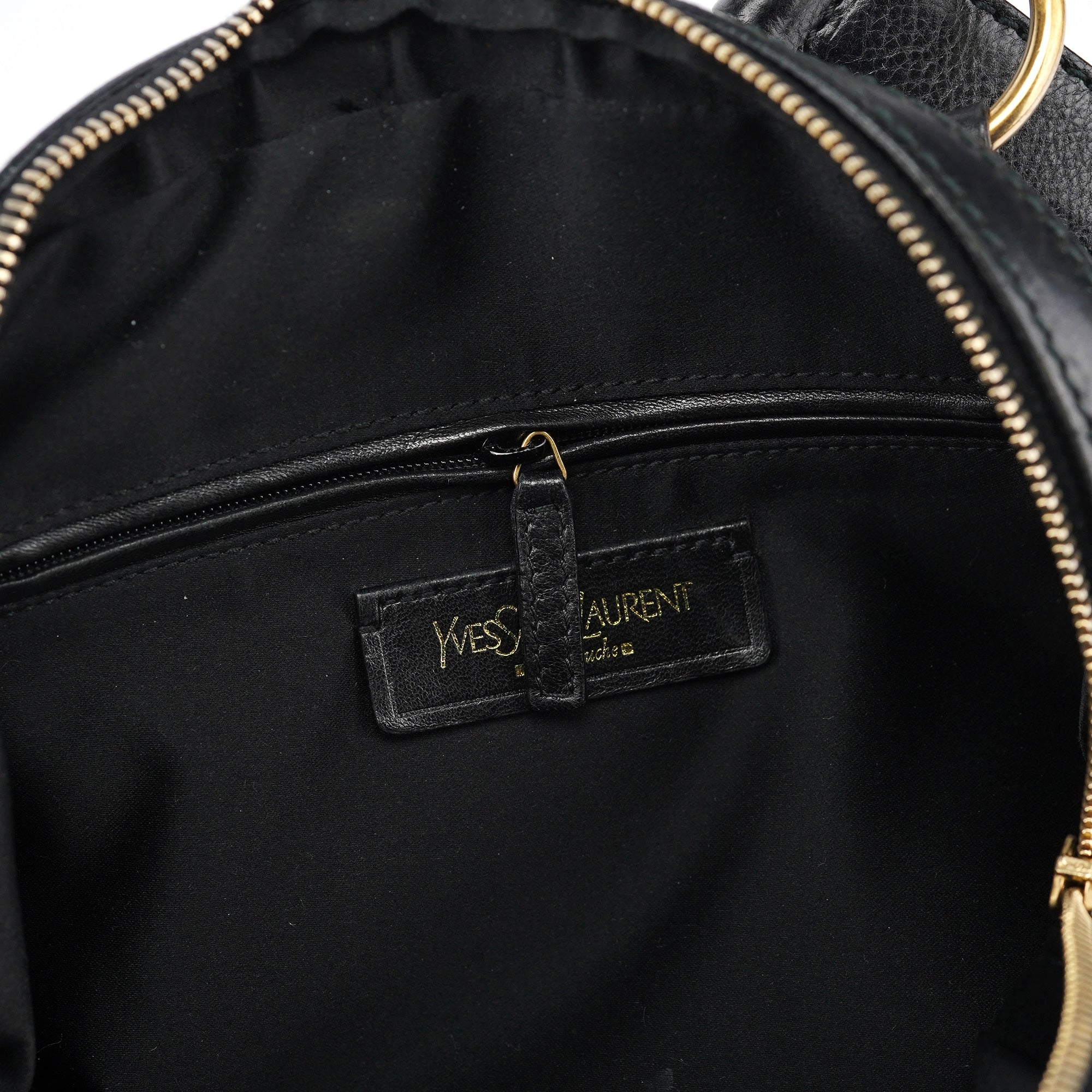 Black Calfskin Leather Muse Tote Bag