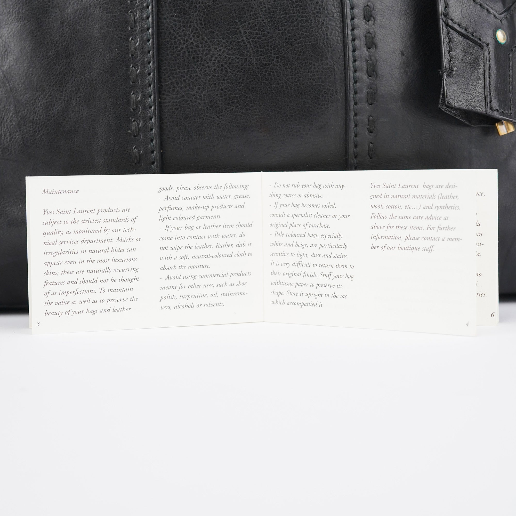 Black Calfskin Leather Muse Tote Bag