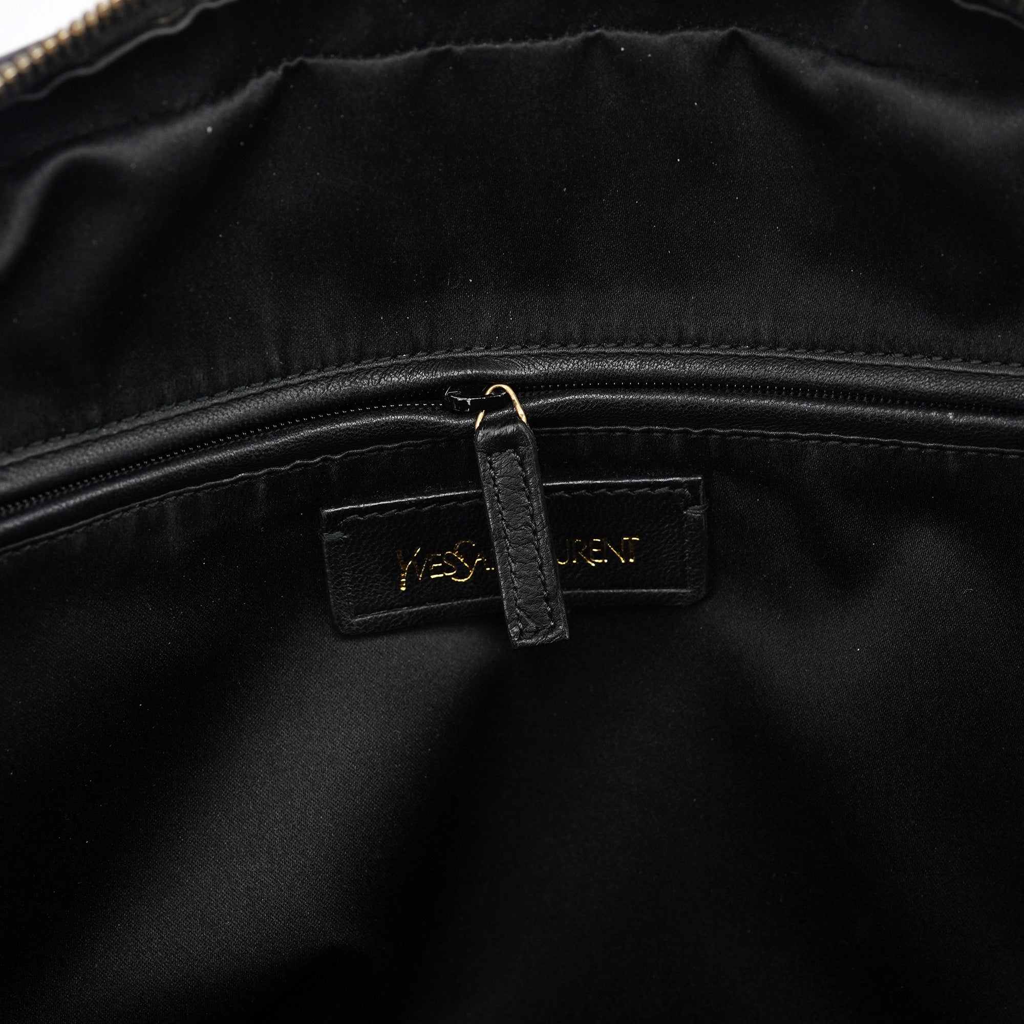 Black Calfskin Leather Muse Tote Bag