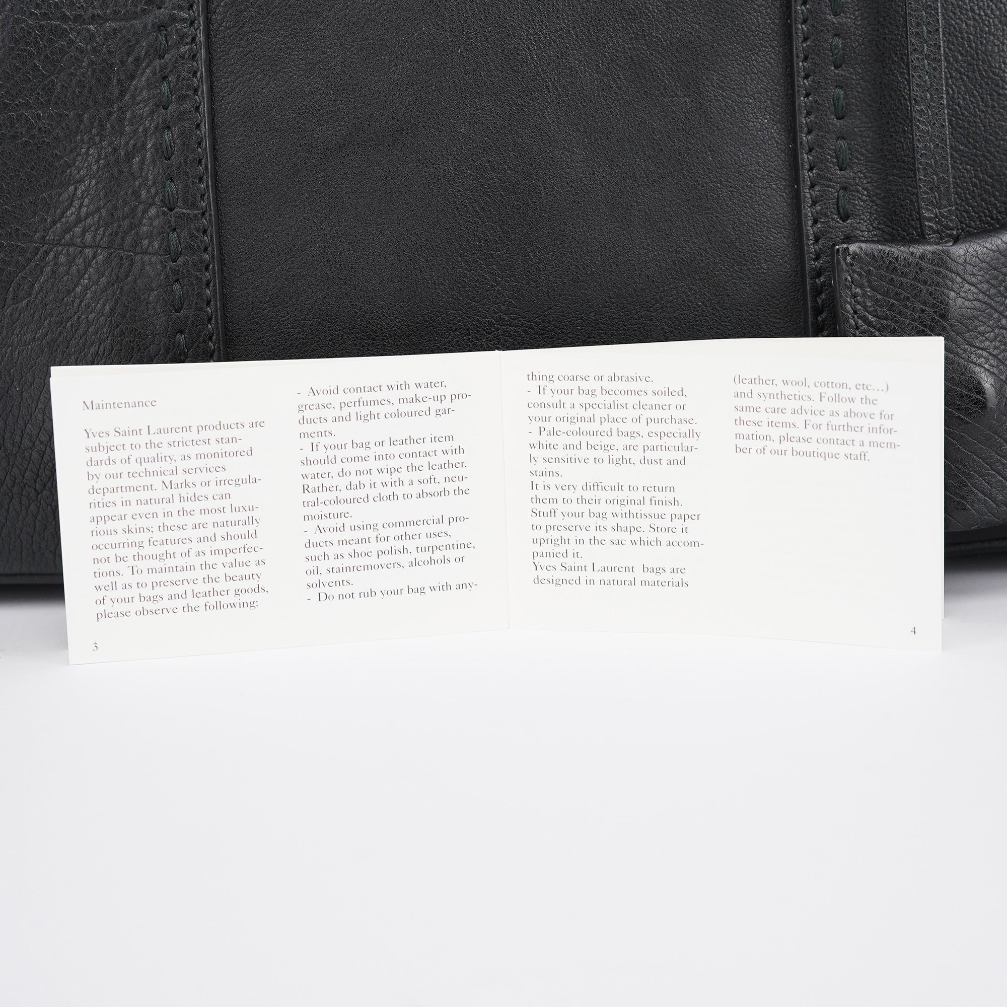 Black Calfskin Leather Muse Tote Bag