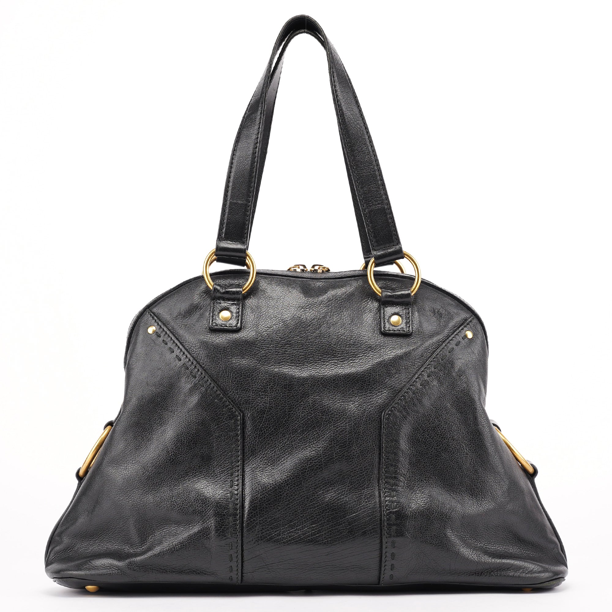 Black Calfskin Muse Tote Bag