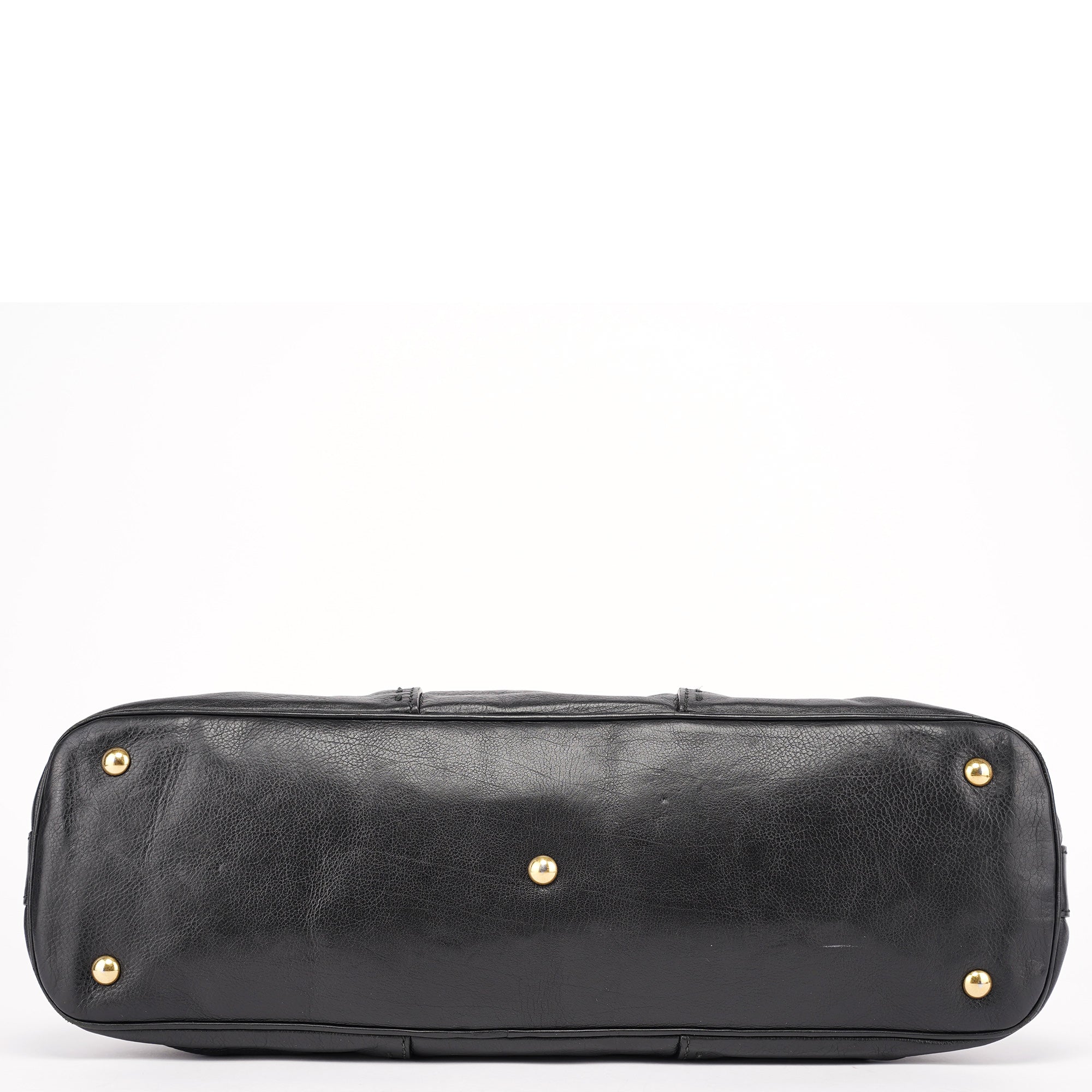 Black Calfskin Muse Tote Bag