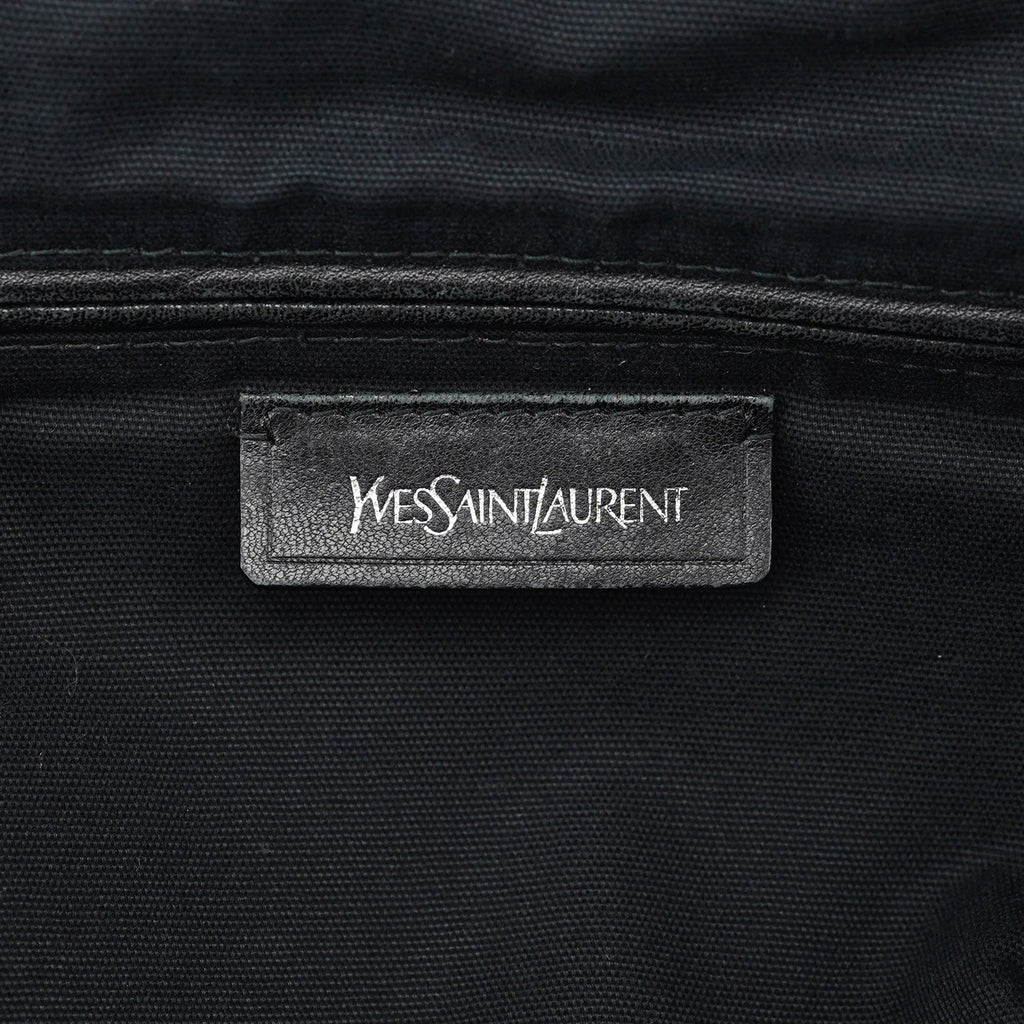 Black Lambskin Easy Bowling Bag