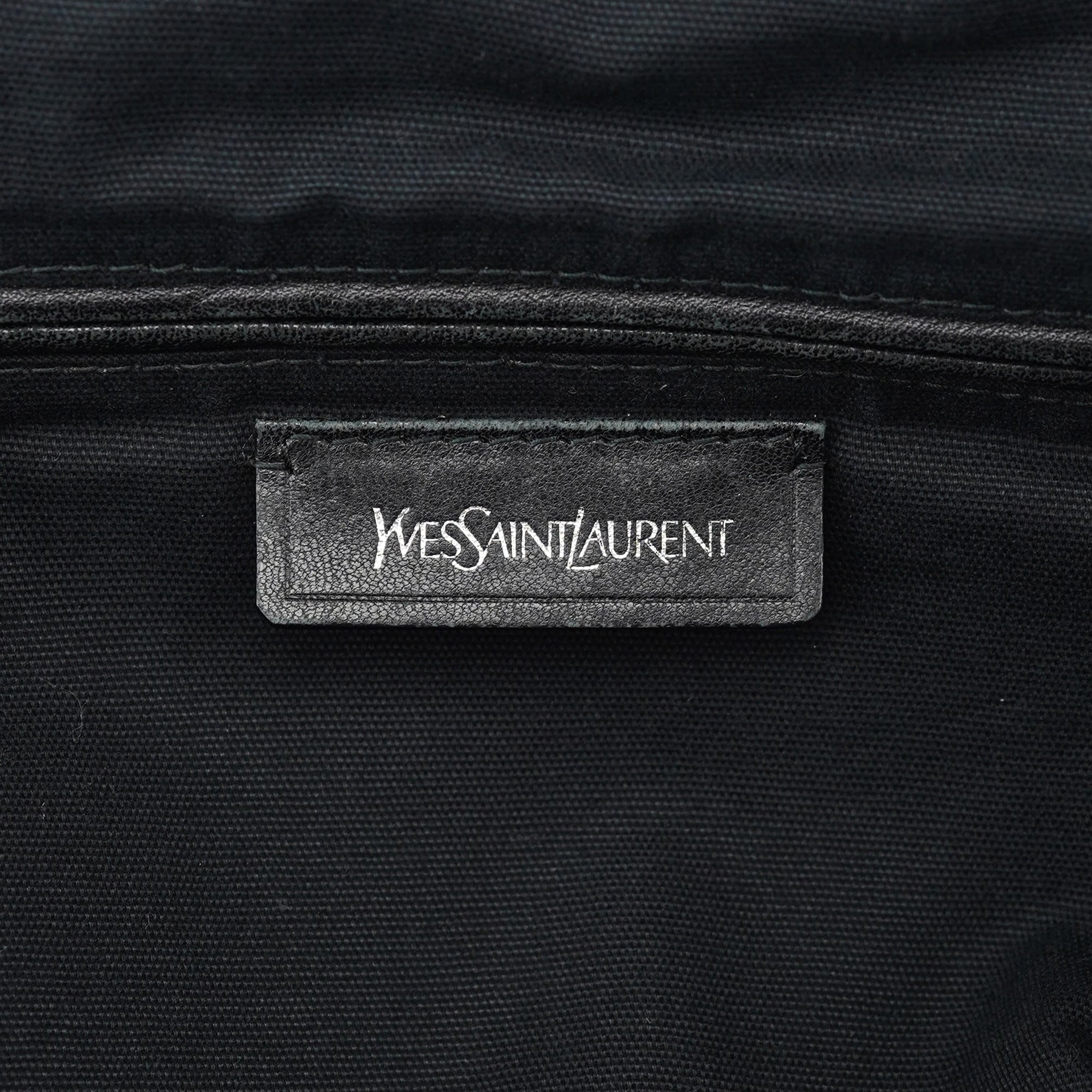 Black Lambskin Easy Bowling Bag