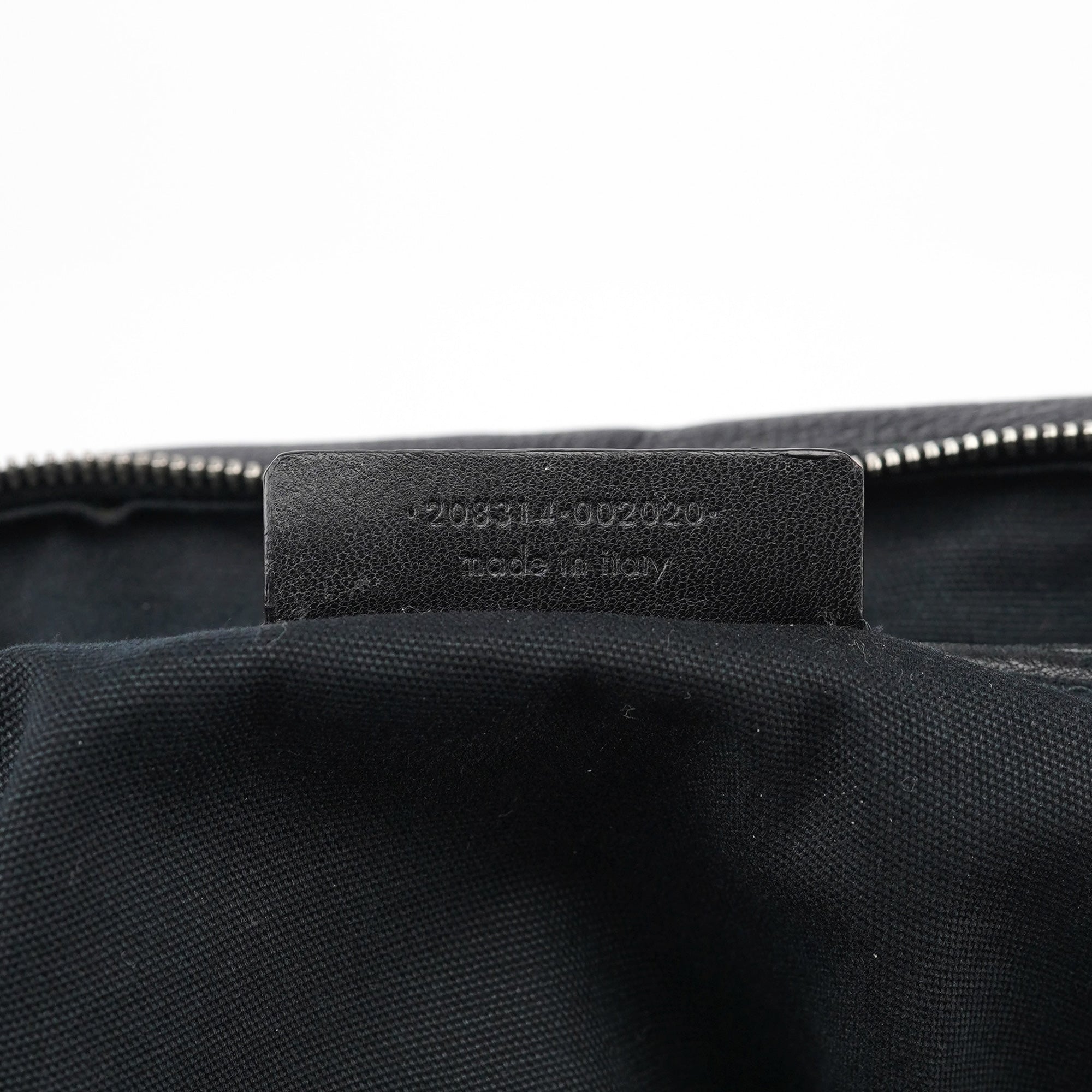 Black Lambskin Easy Bowling Bag