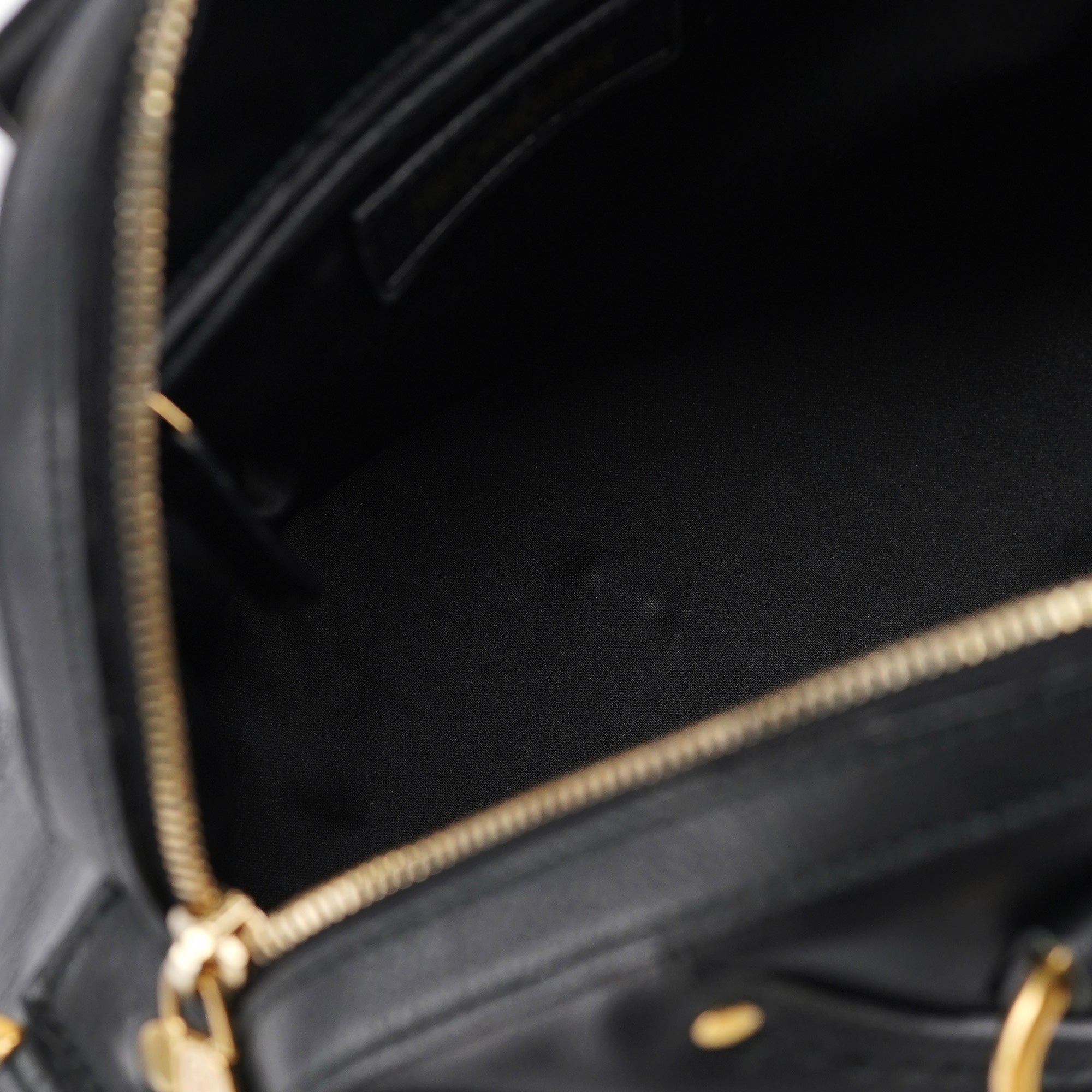 Black Leather Muse Tote Bag