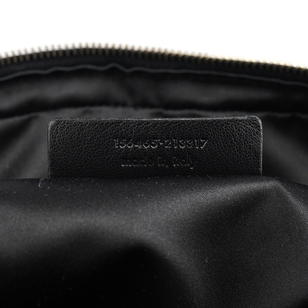 Black Leather Muse Tote Bag