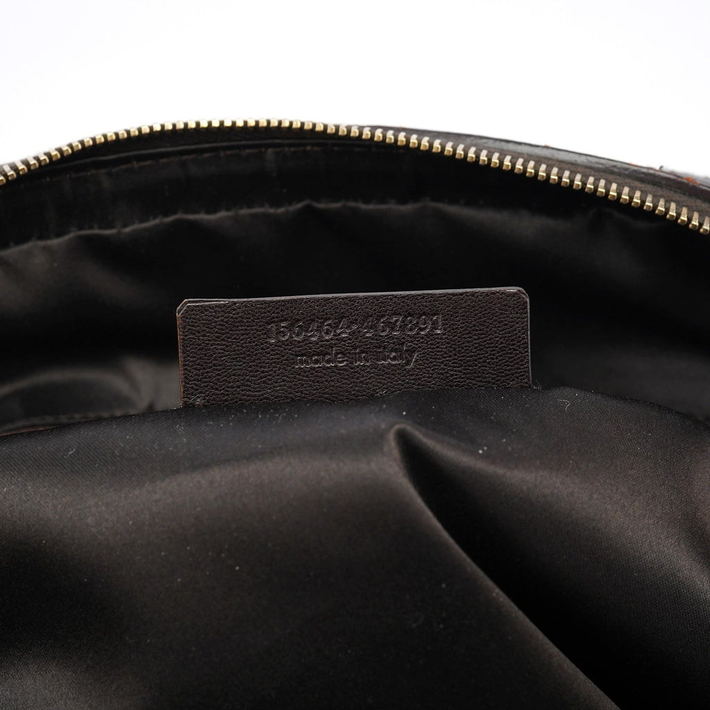 Dark Brown Leather Muse Tote Bag