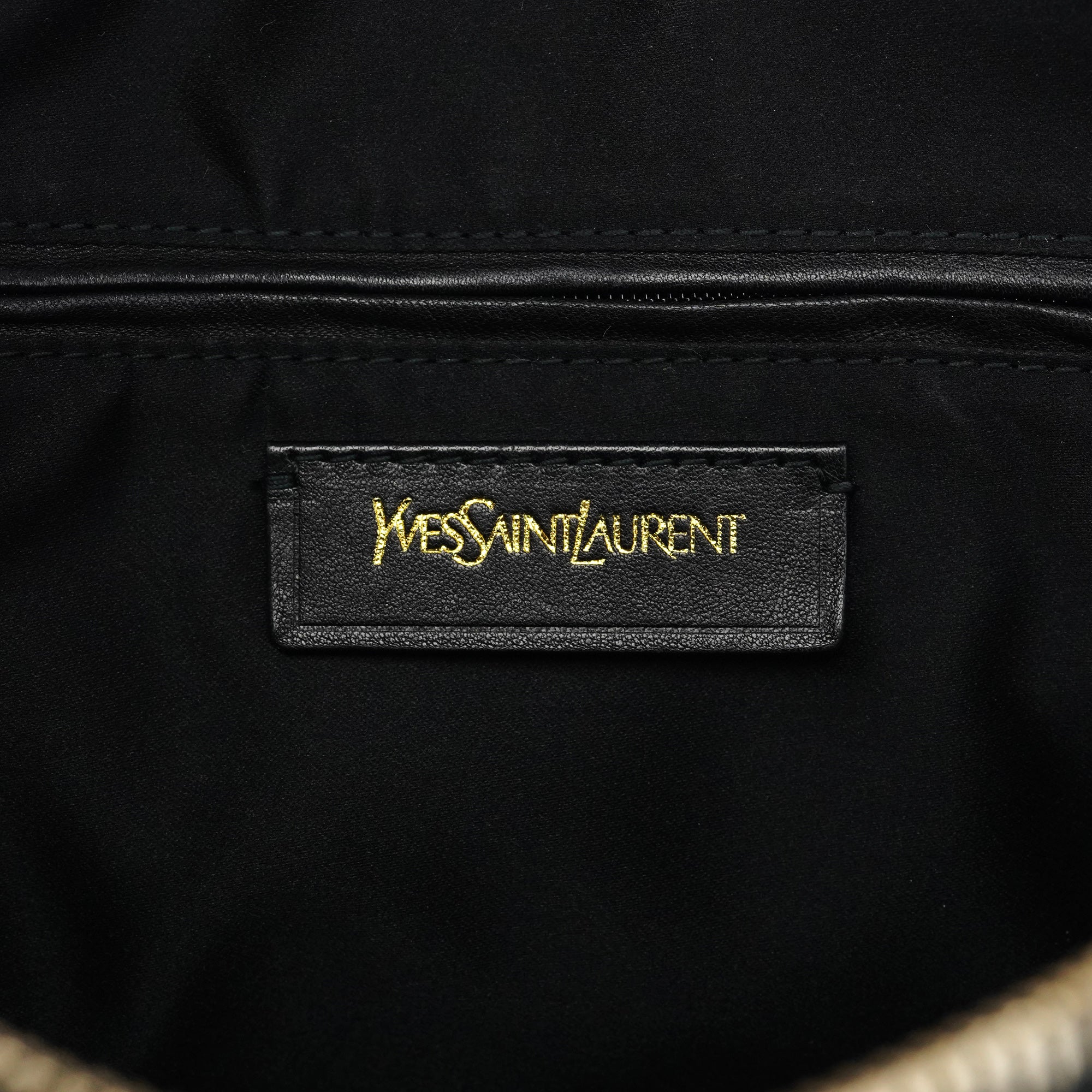 Black Leather Muse Tote Bag