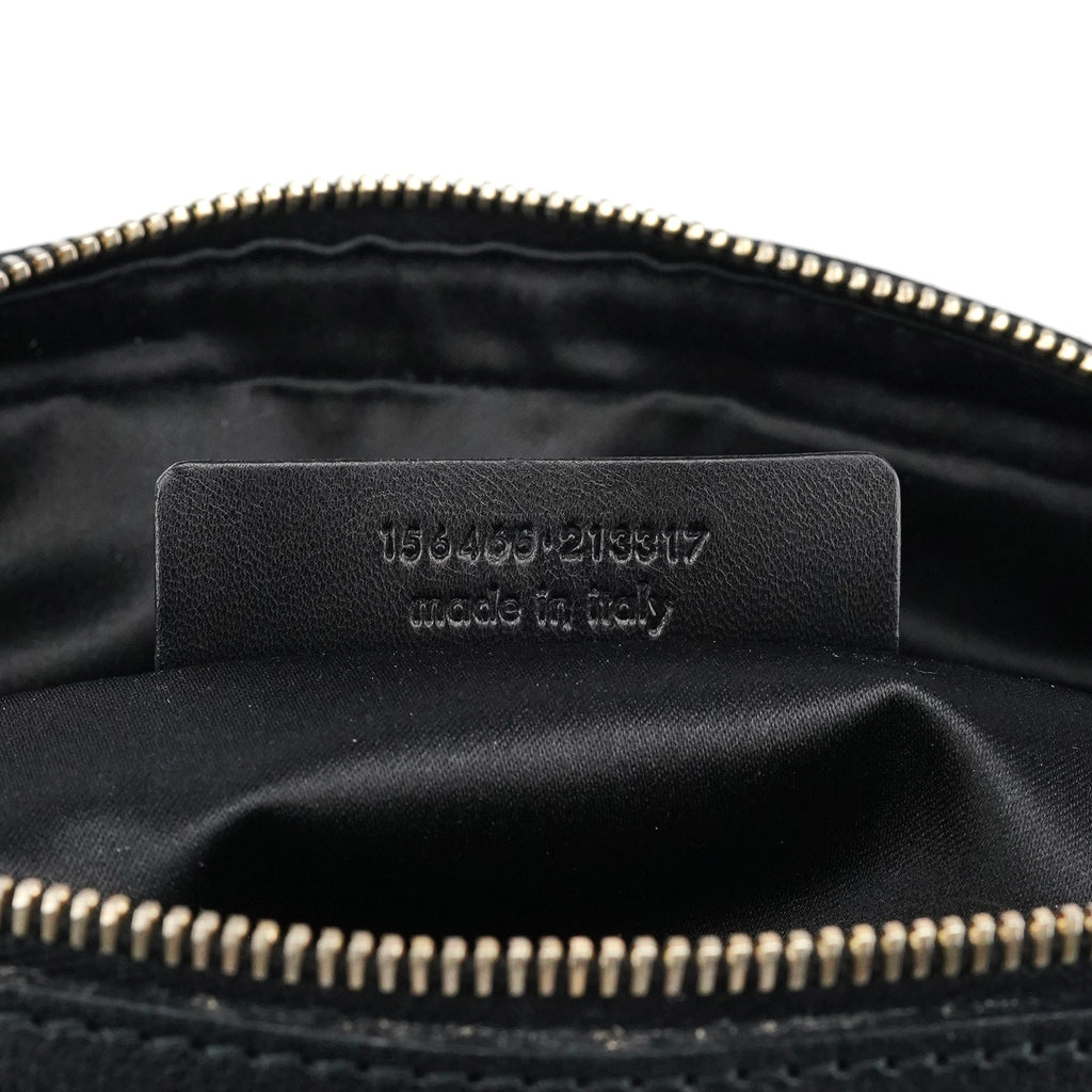Black Leather Muse Tote Bag