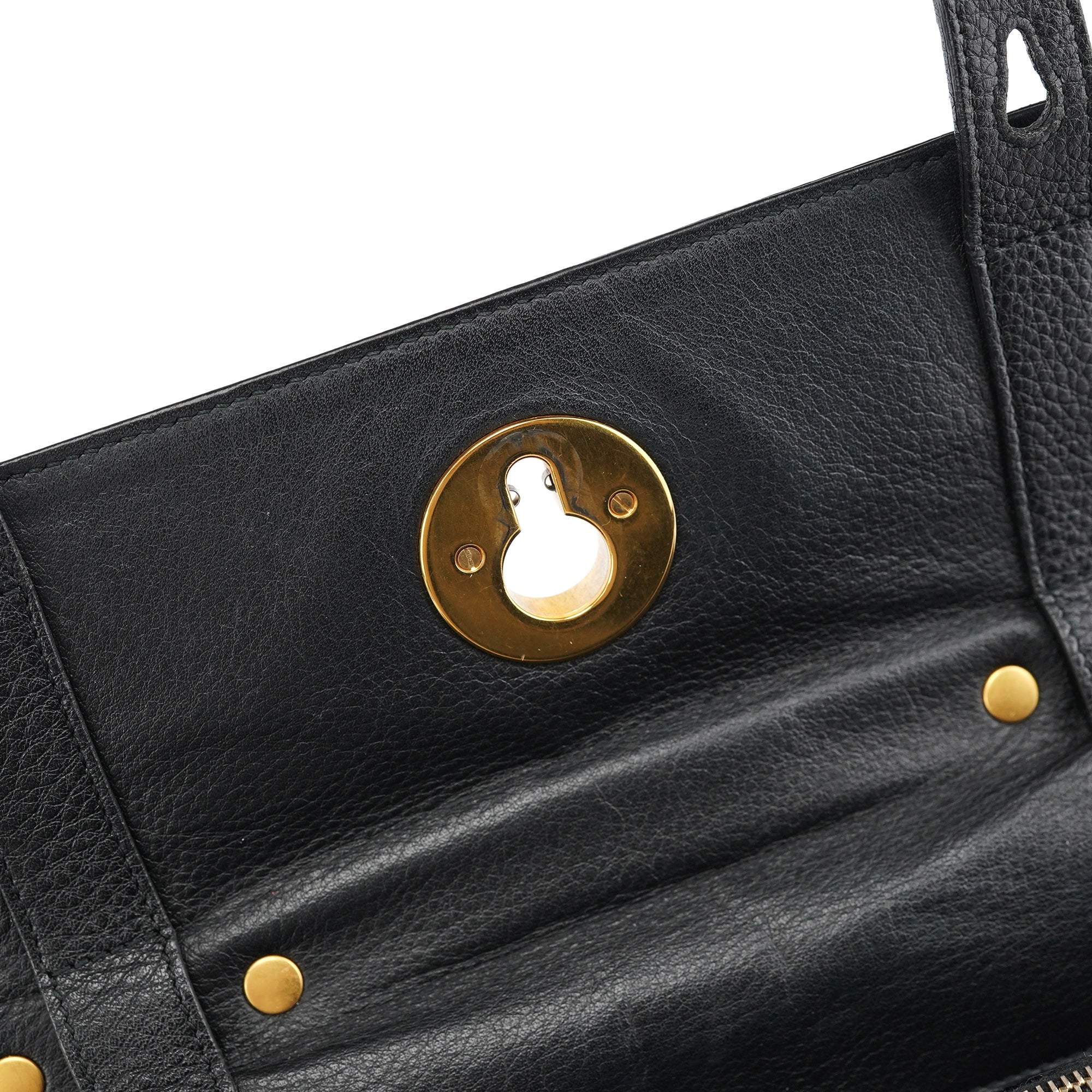 Black Leather Muse Two 2-Way Bag