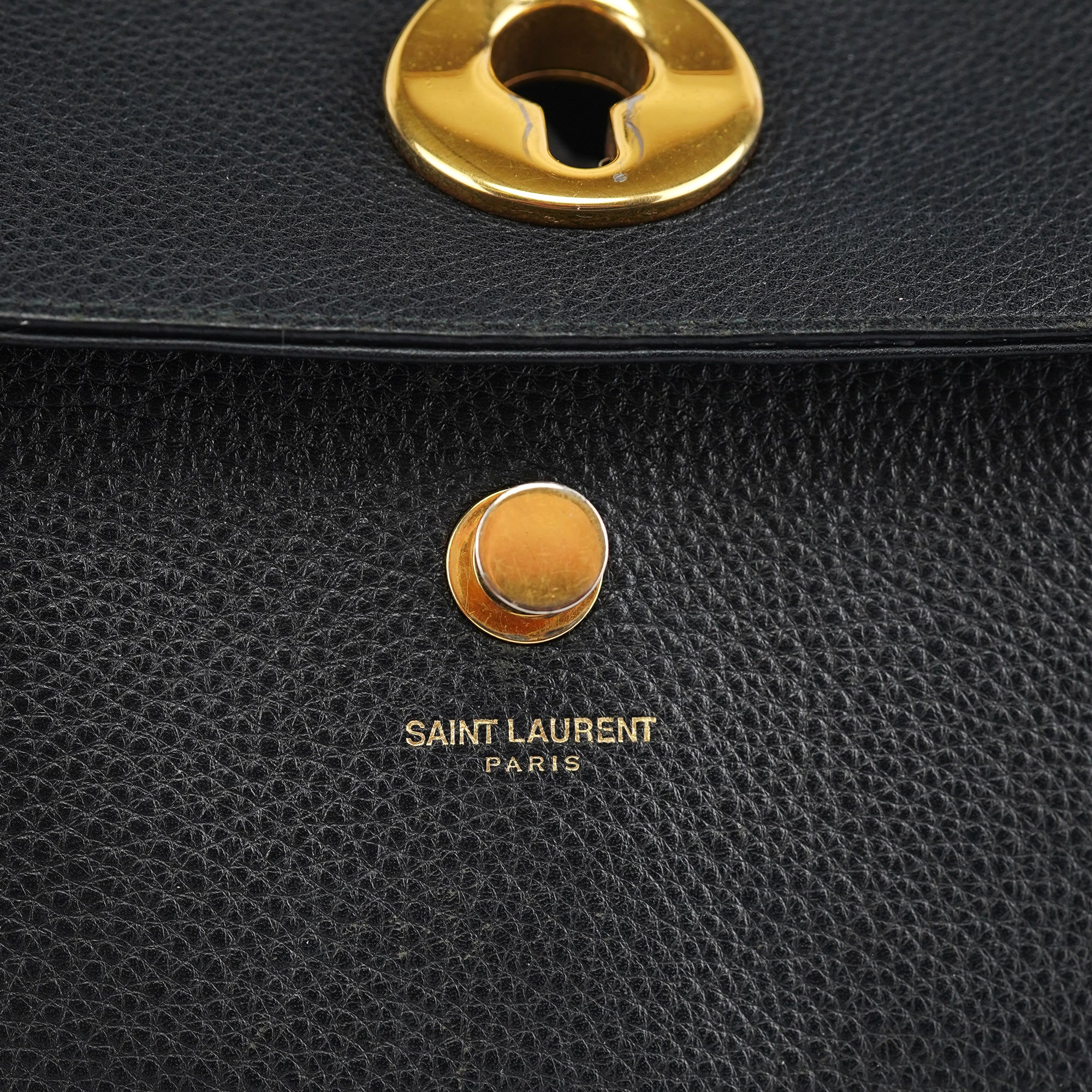 Black Leather Muse Two 2-Way Bag