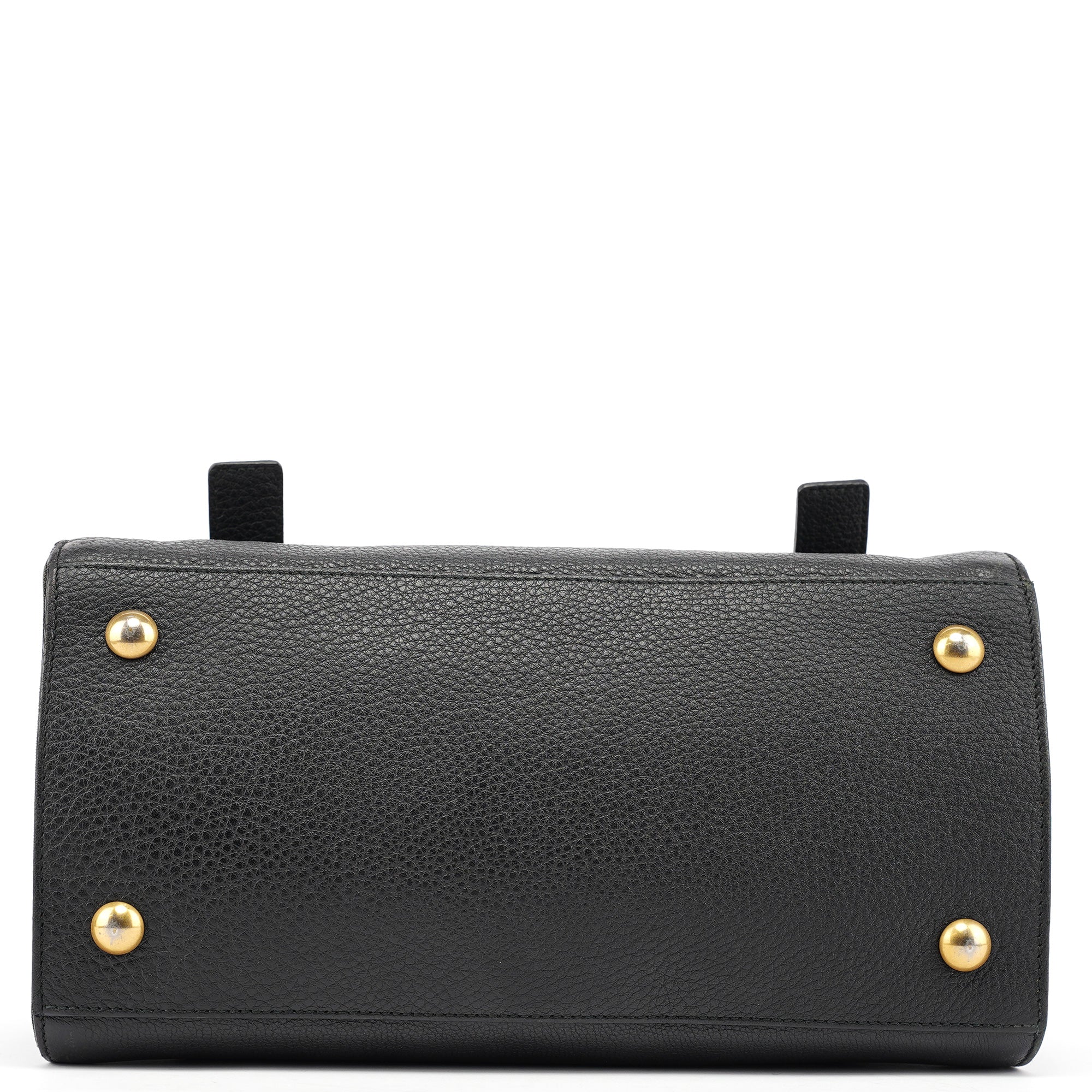 Black Leather Muse Two 2-Way Bag