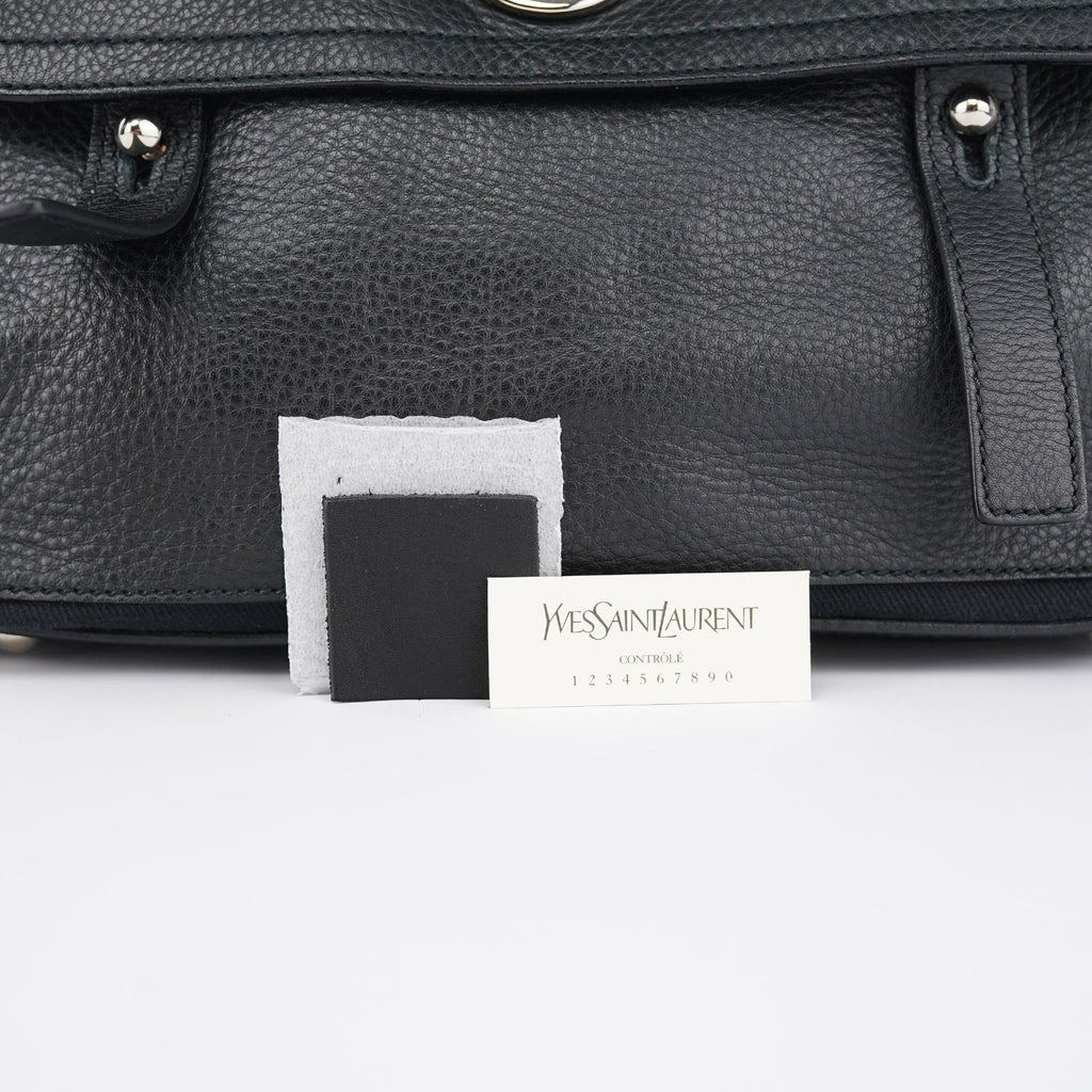 Black Leather Muse Two 2-Way Bag