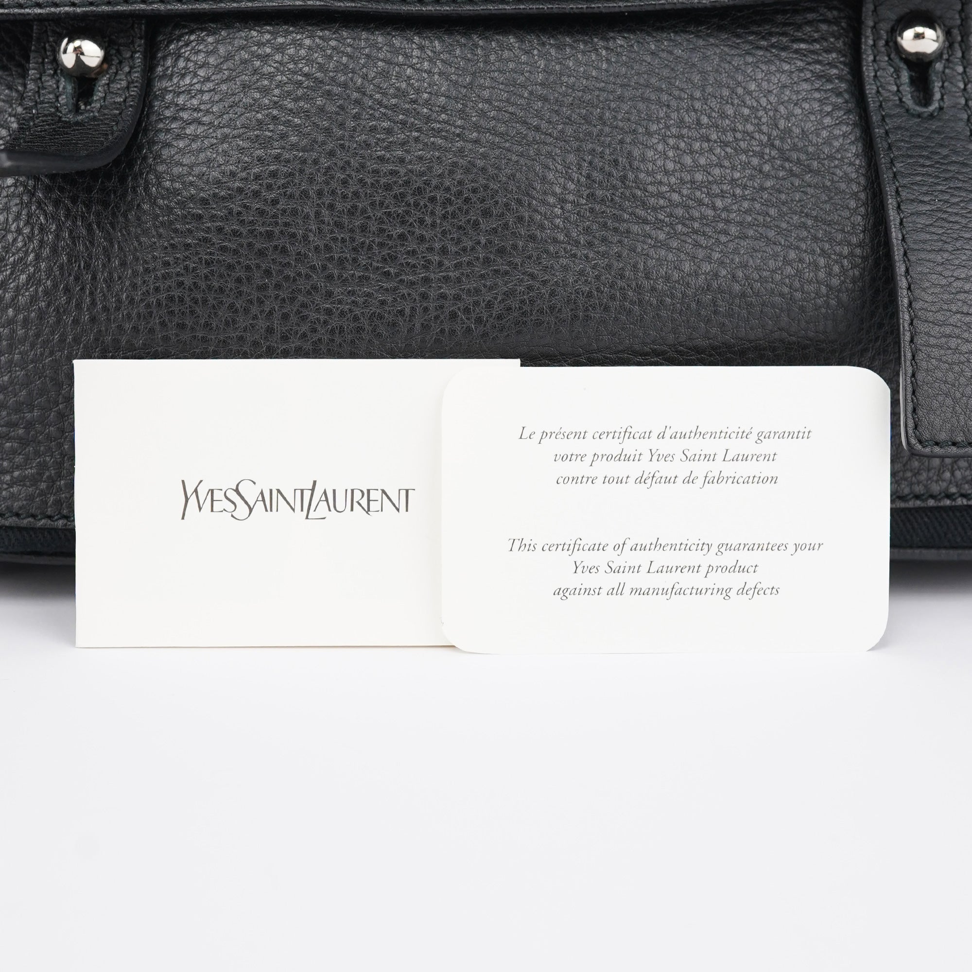 Black Leather Muse Two 2-Way Bag