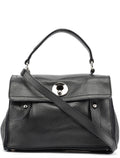 Black Leather Muse Two 2-Way Bag