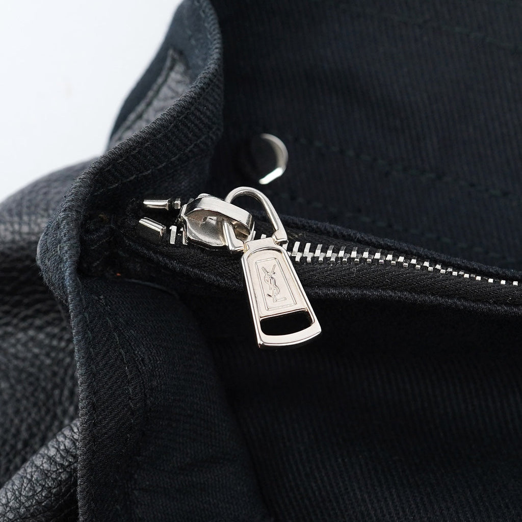 Black Leather Muse Two Bag