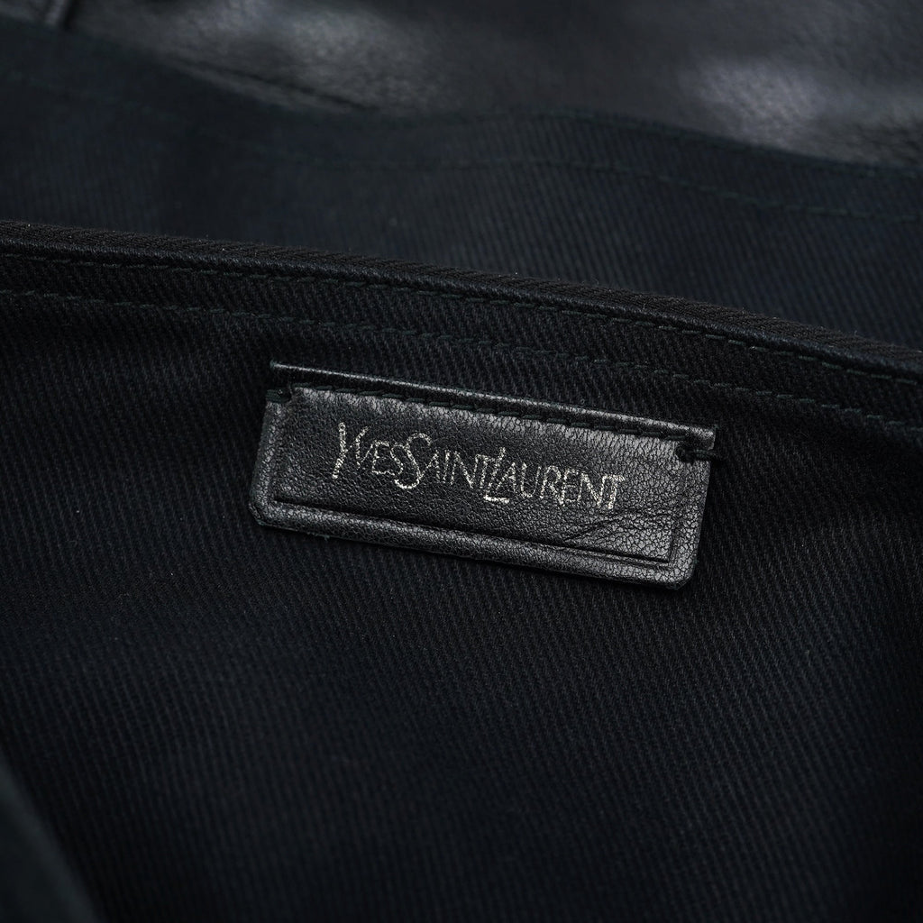 Black Leather Muse Two Bag
