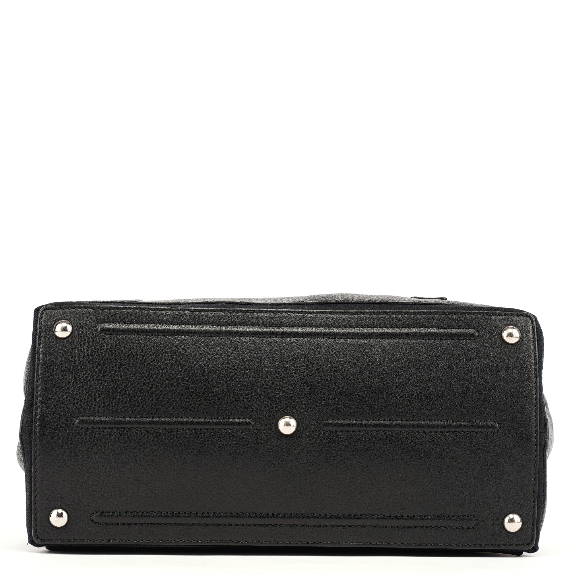 Black Leather Muse Two Bag