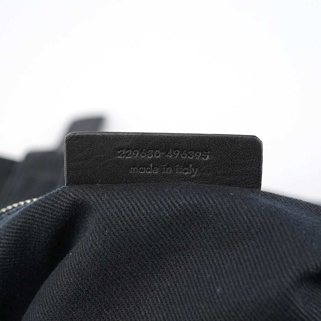 Black Leather Muse Two Bag