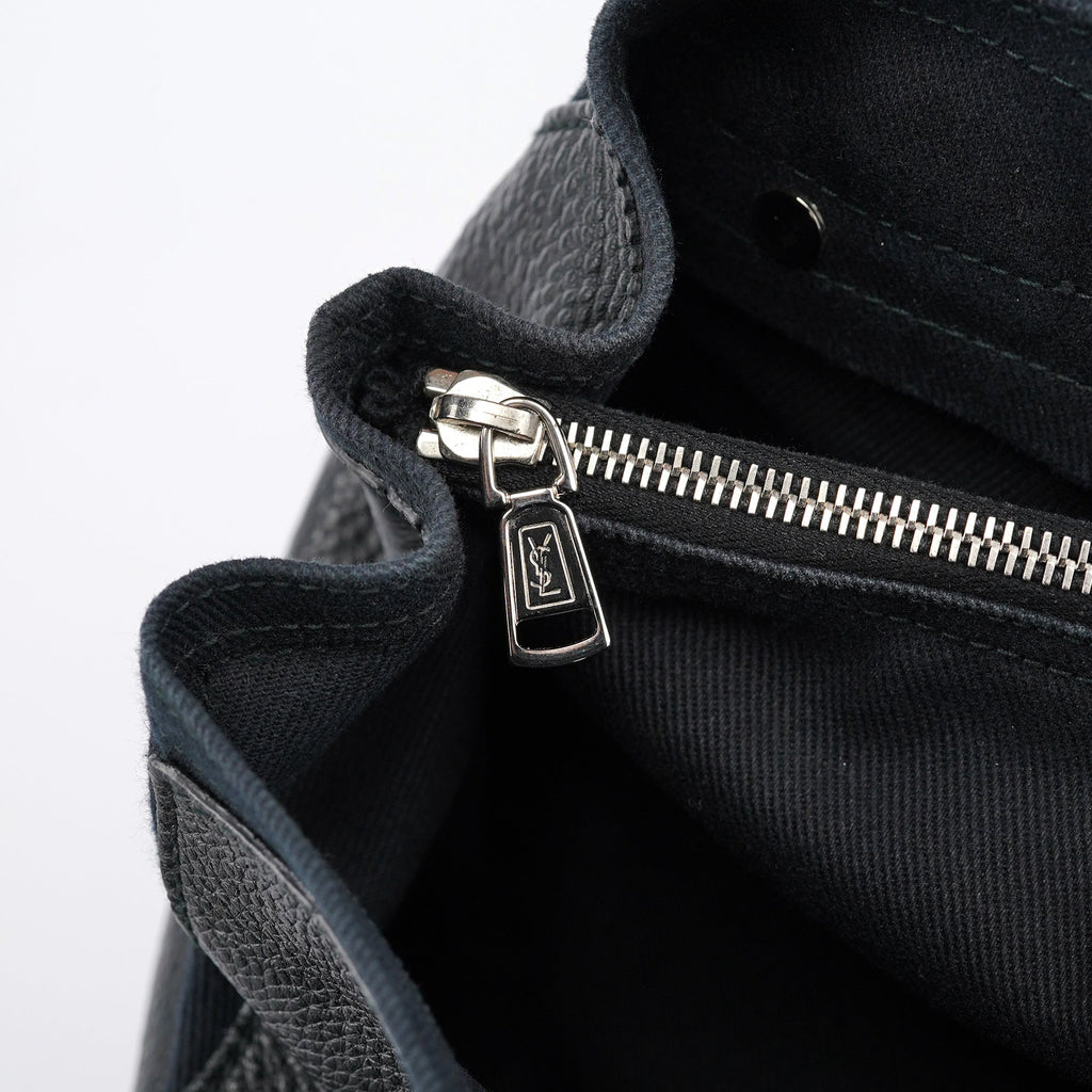 Black Leather Muse Two Bag