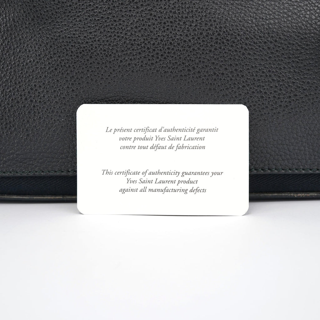 Black Leather Muse Two Bag