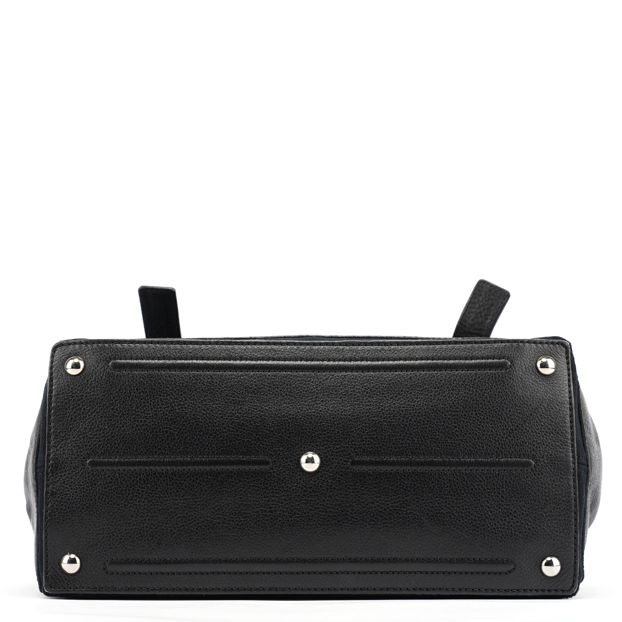 Black Leather Muse Two Bag