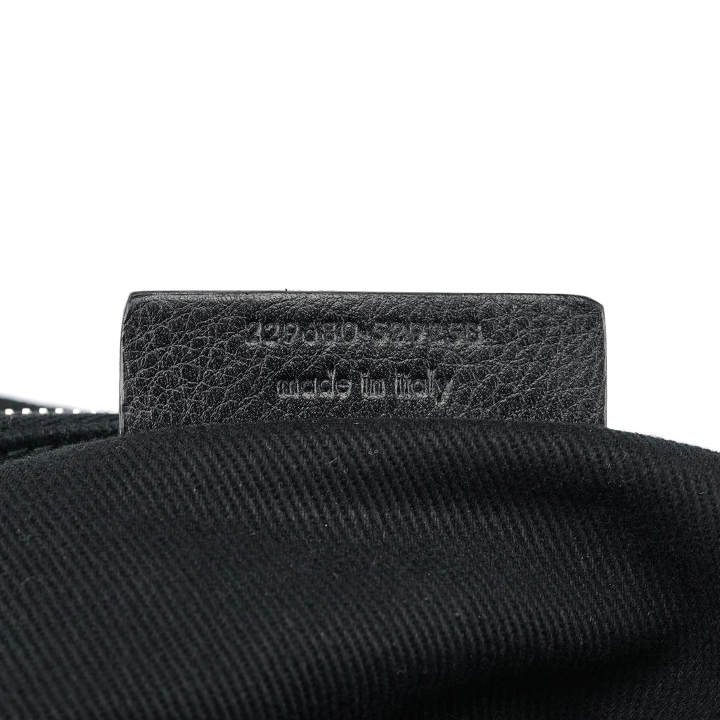 Black Leather Muse Two Bag