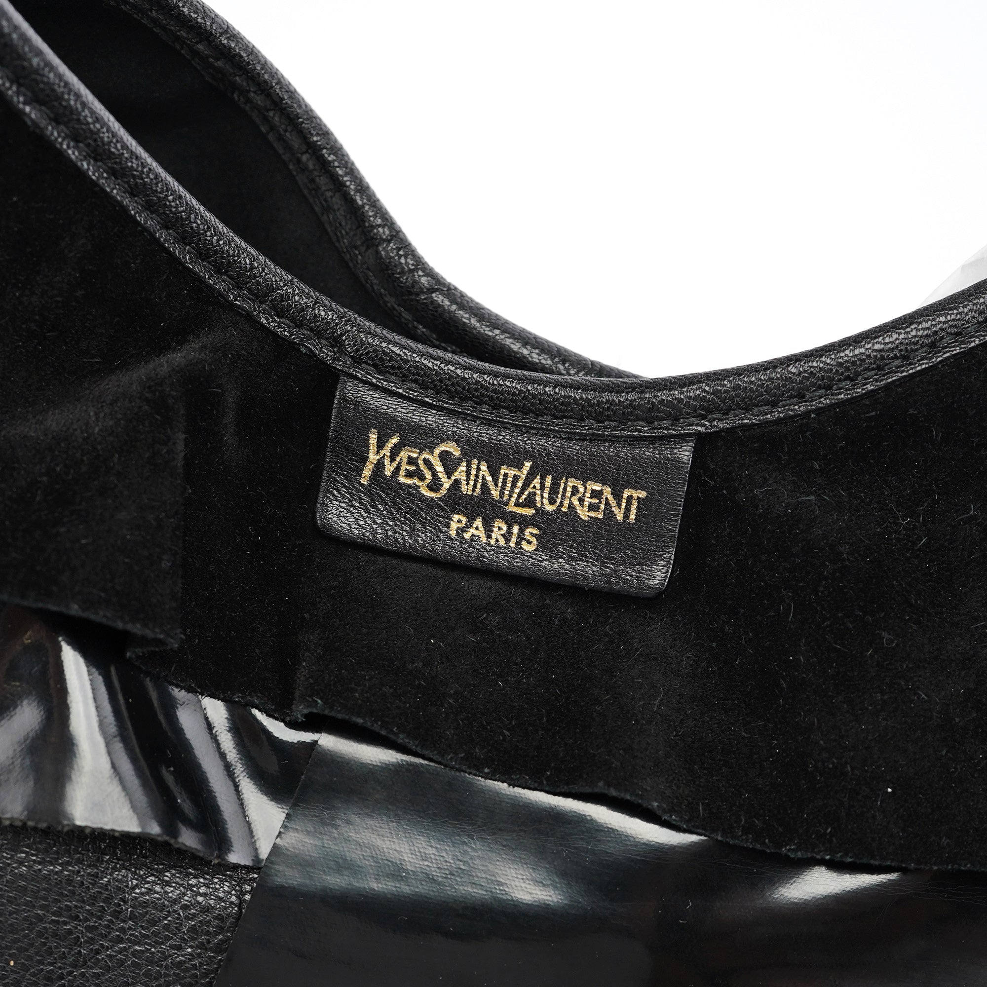 Black Multi Leather Saint Tropez Shoulder Bag