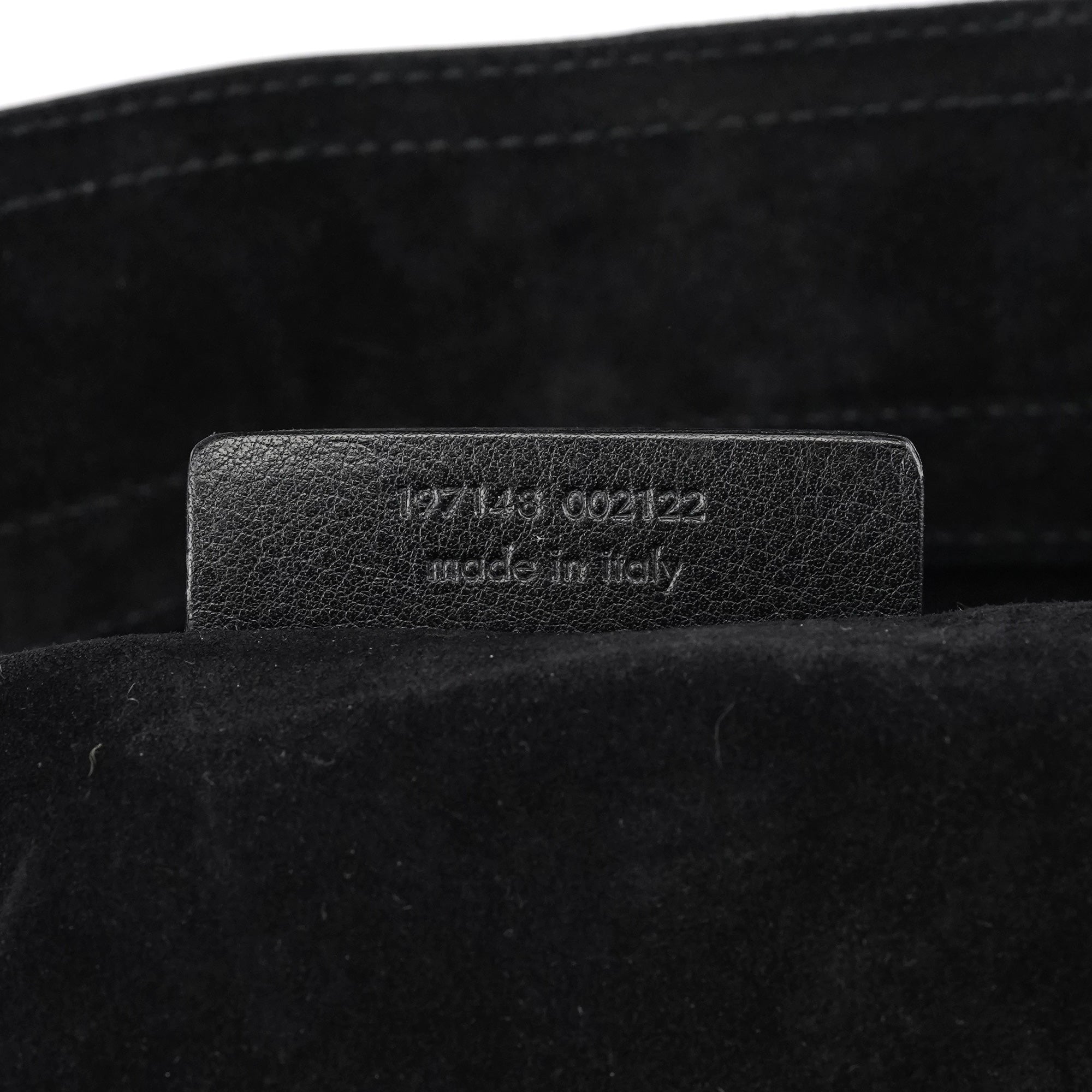 Black Patent Calfhair Muse Two Bag