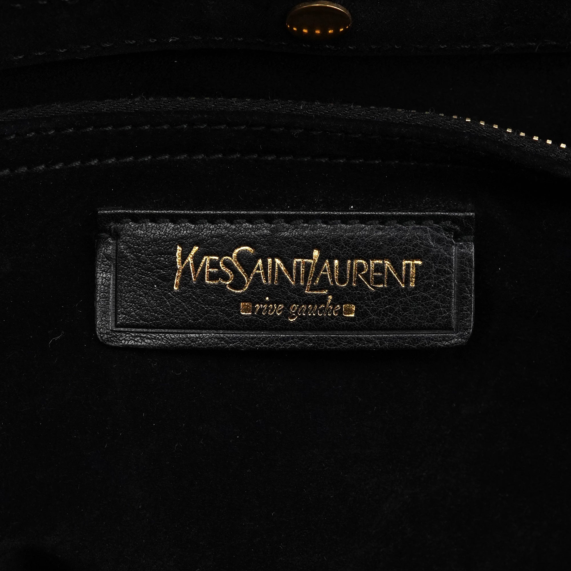 Black Patent Calfhair Muse Two Bag