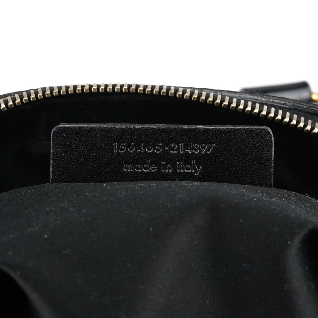 Black Patent Leather Muse Tote Bag
