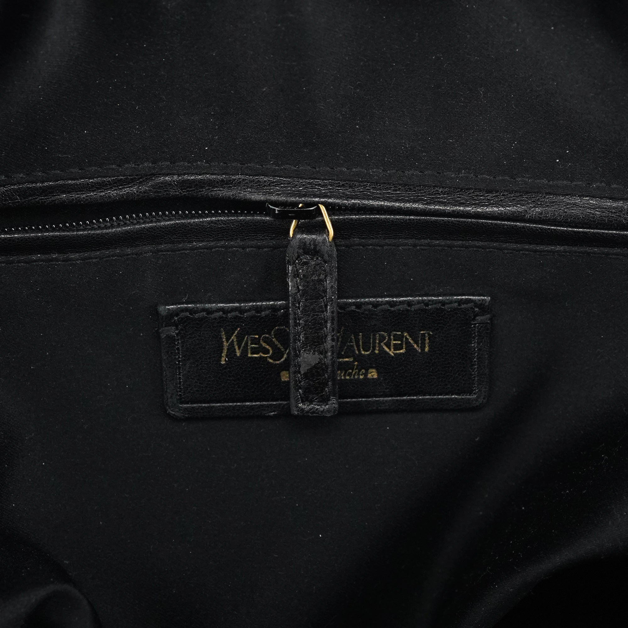 Black Patent Leather Muse Tote Bag
