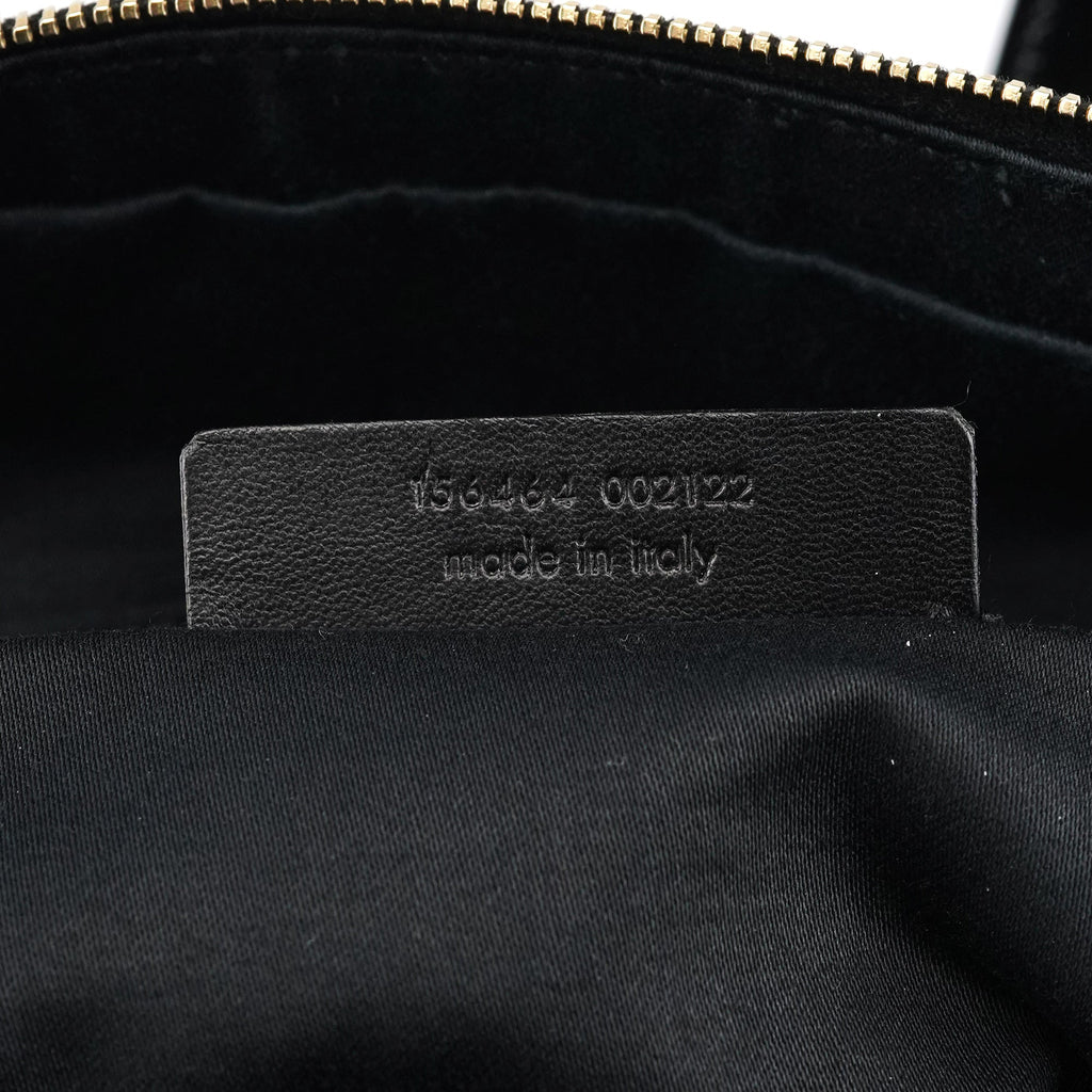 Black Patent Leather Muse Tote Bag