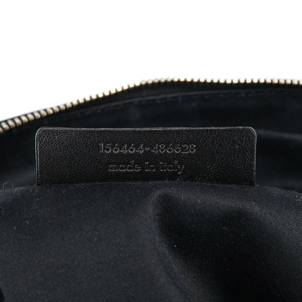 Black Patent Leather Muse Tote Bag